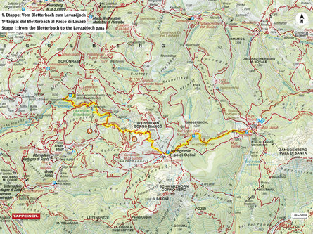 Dolomites UNESCO Welterbe Geotrail II – 1. Etappe: vom Bletterbach zum Lavazèjoch- Vom Land zum Meer Aldein 3 suedtirol.info