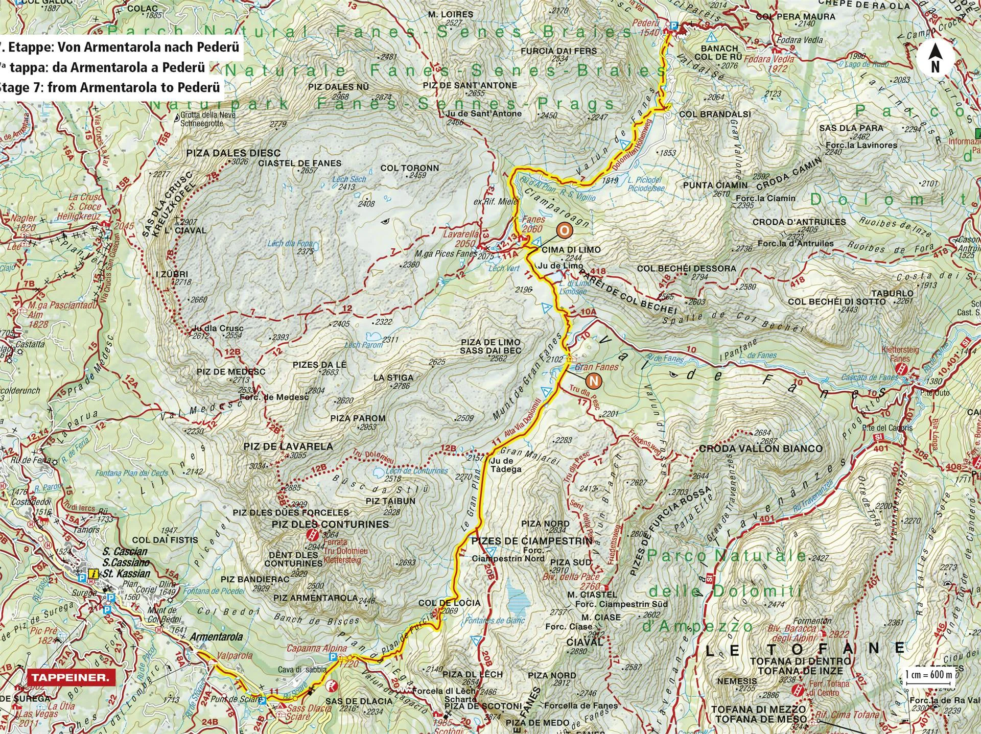Dolomites World Heritage Geotrail II – 7a tappa: da Armentarola a Pederü- 7a tappa: da Armentarola a Pederü San Vigilio 2 suedtirol.info