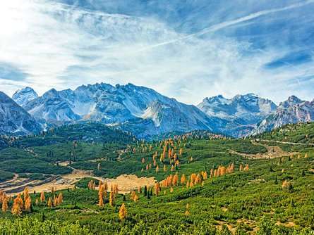 Dolomites UNESCO Geotrail - Stage 8: from Pederü to Plätzwiese Al Plan/San Vigilio 1 suedtirol.info