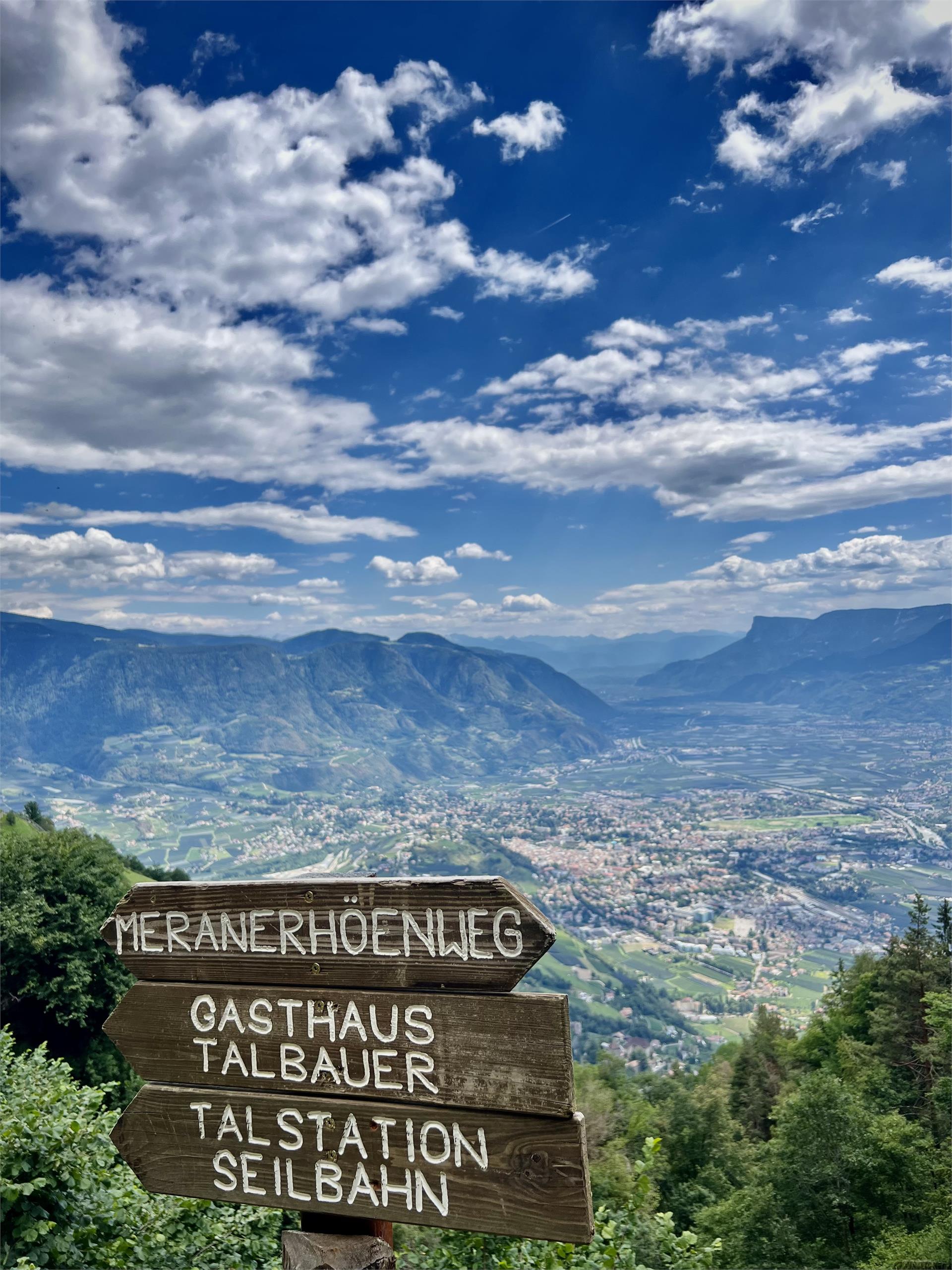 Meraner Höhenweg ab Leiter Alm Algund 1 suedtirol.info