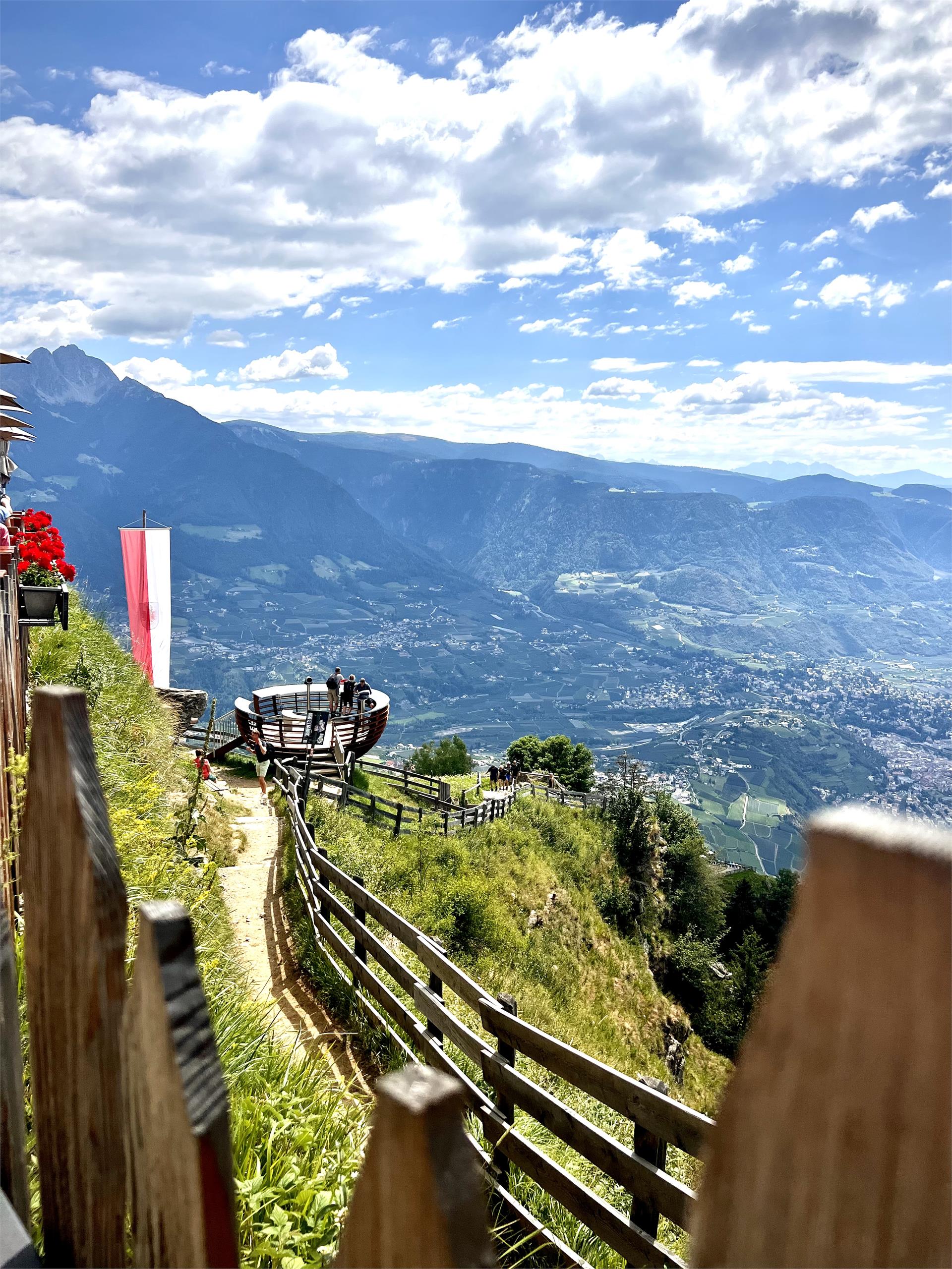 Meraner Höhenweg ab Leiter Alm Algund 5 suedtirol.info