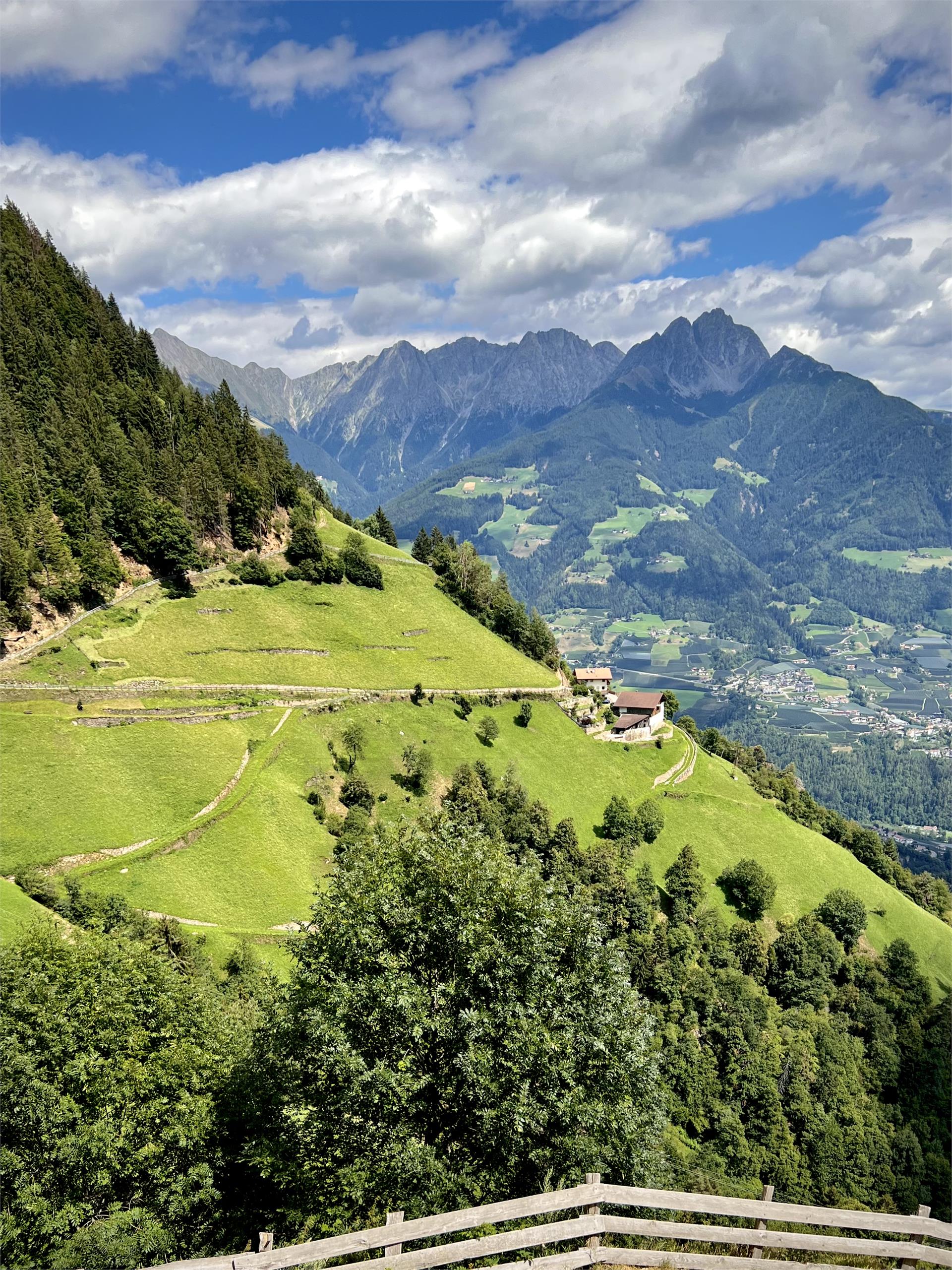 Meraner Höhenweg ab Leiter Alm Algund 4 suedtirol.info