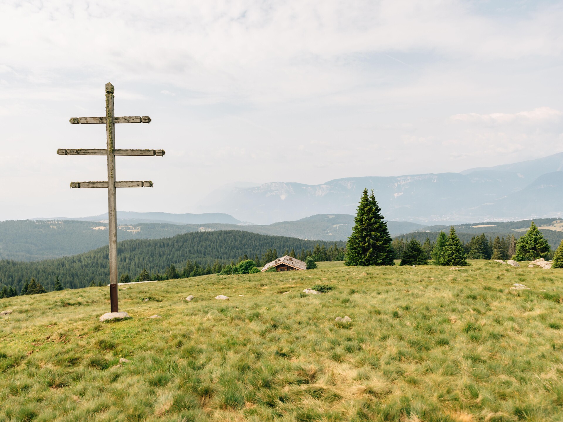 Aussicht auf der Vöraner Alm