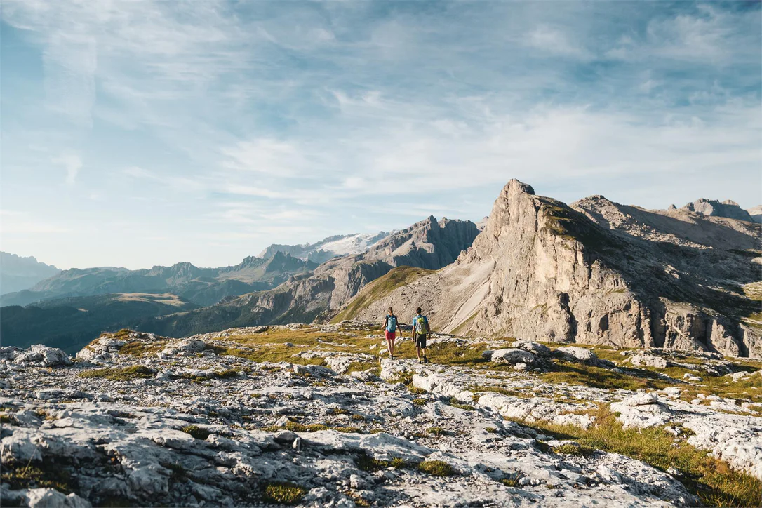 Dolomites World Heritage Geotrail II – Stage 6: from the Puez Hut to Armentarola