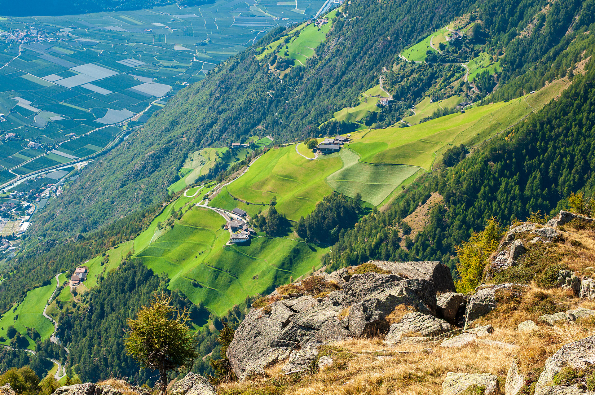 Etappenvorschlag Meraner Höhenweg Von Giggelberg Über die Hohe Wiege zum Hochganghaus und nach Parts