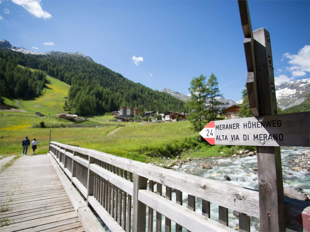 Merano High Mountain Trail Stage Suggestion No. 4: from the Eishof Farm to Pfelders/Plan