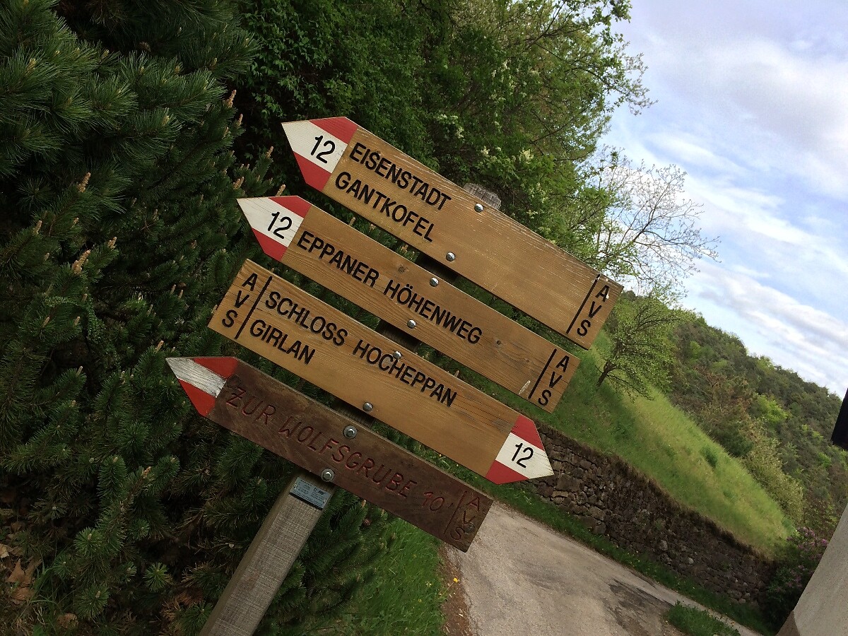 alternative Wanderrouten rund um den Eppaner Höhenweg