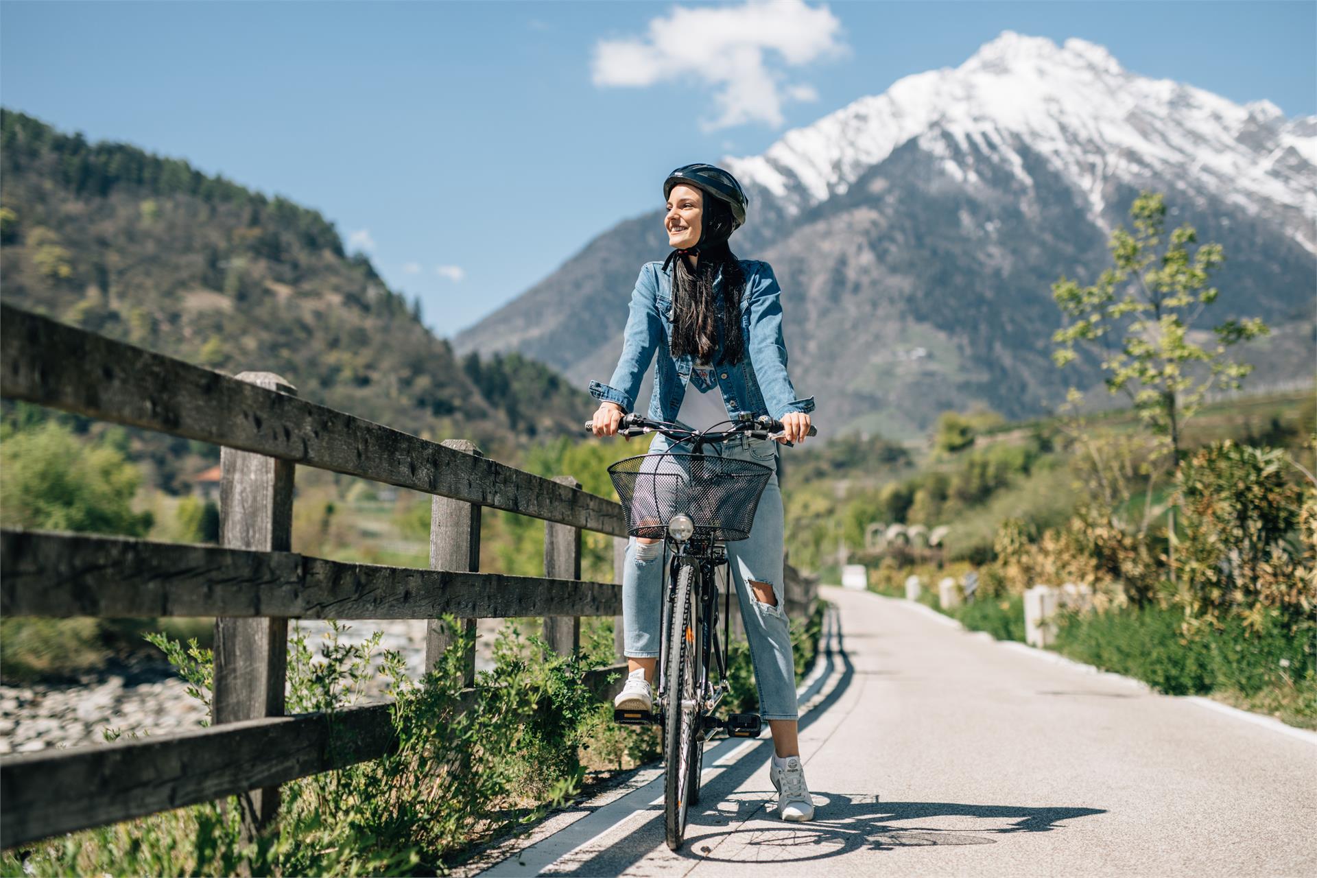 Cycling through Val Venosta Via Claudia Augusta Partschins/Parcines 2 suedtirol.info
