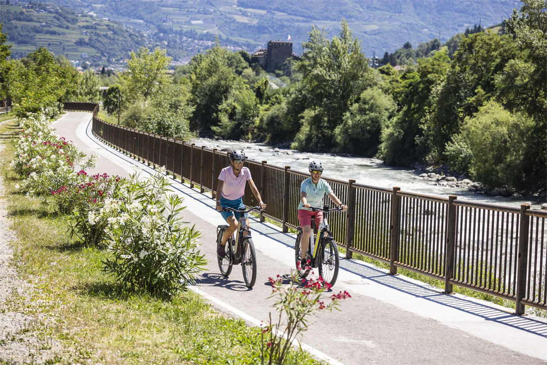 Cycling through Val Venosta Via Claudia Augusta