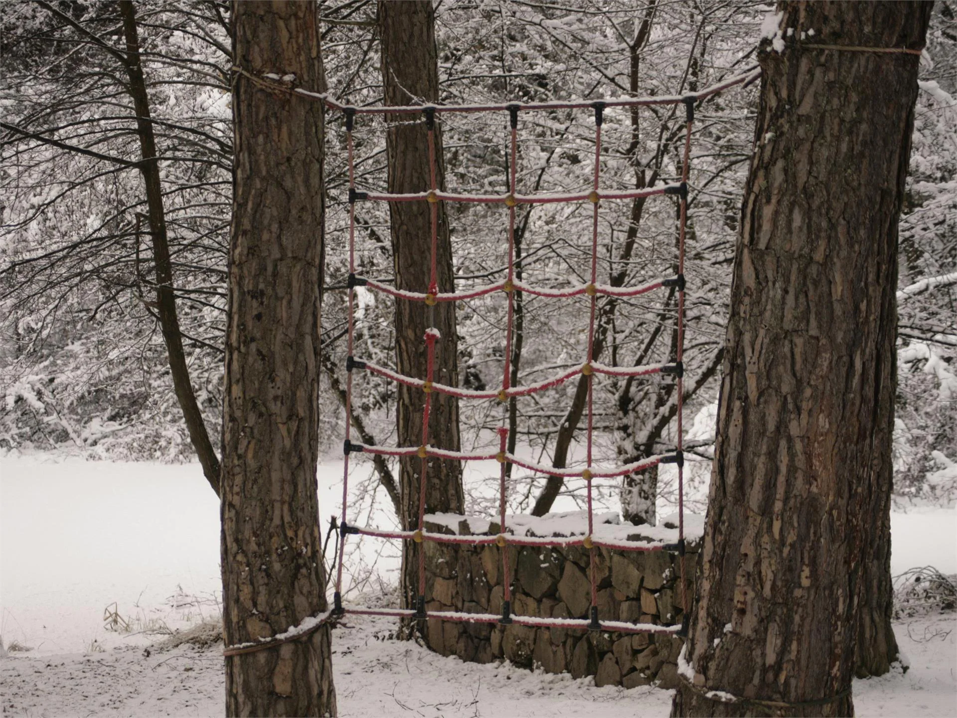 Percorso avventura - natura "Vorbichl" in inverno Tesimo 3 suedtirol.info