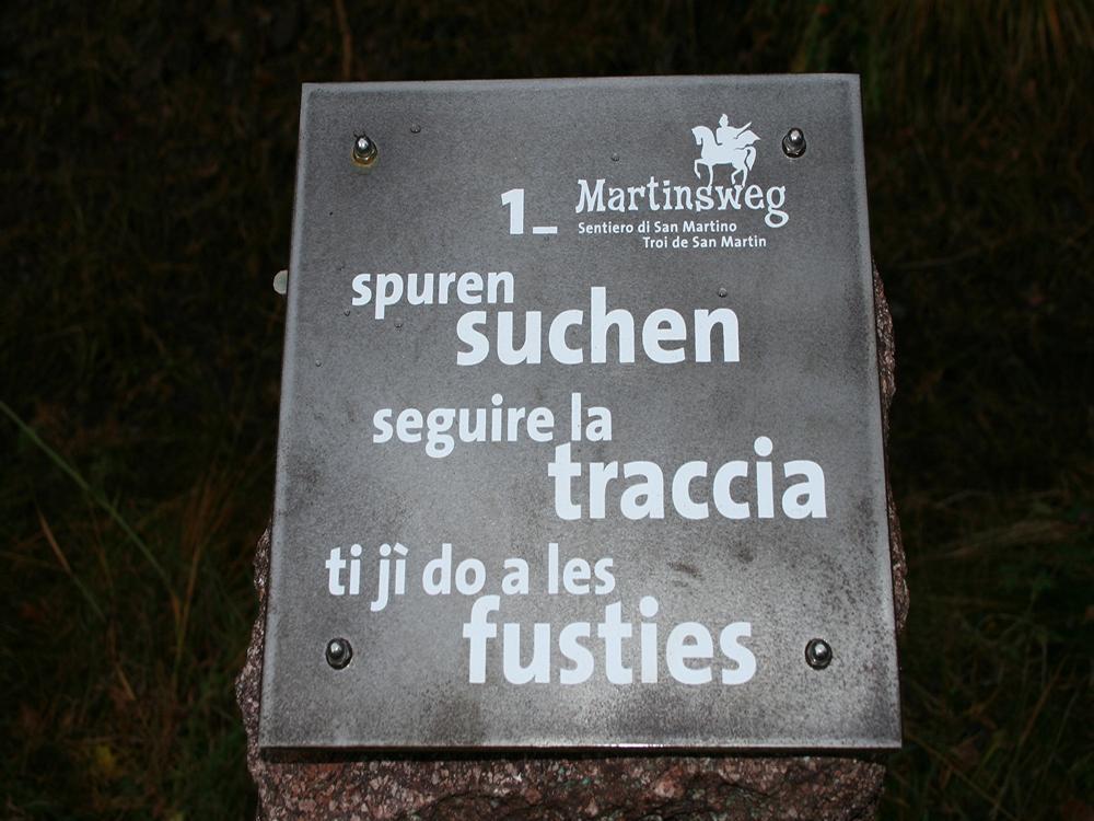 Sentiero di San Martino San Genesio Atesino 9 suedtirol.info