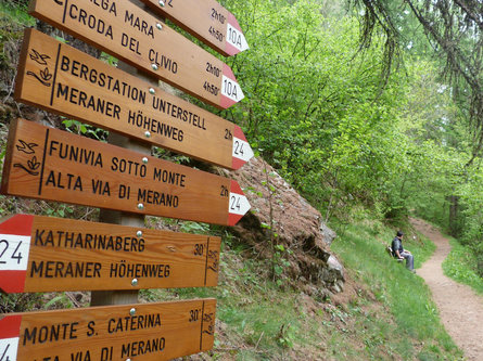 Possibile tappa Alta Via di Merano 3: Da Monte S. Caterina al Maso Gelato Senales 1 suedtirol.info