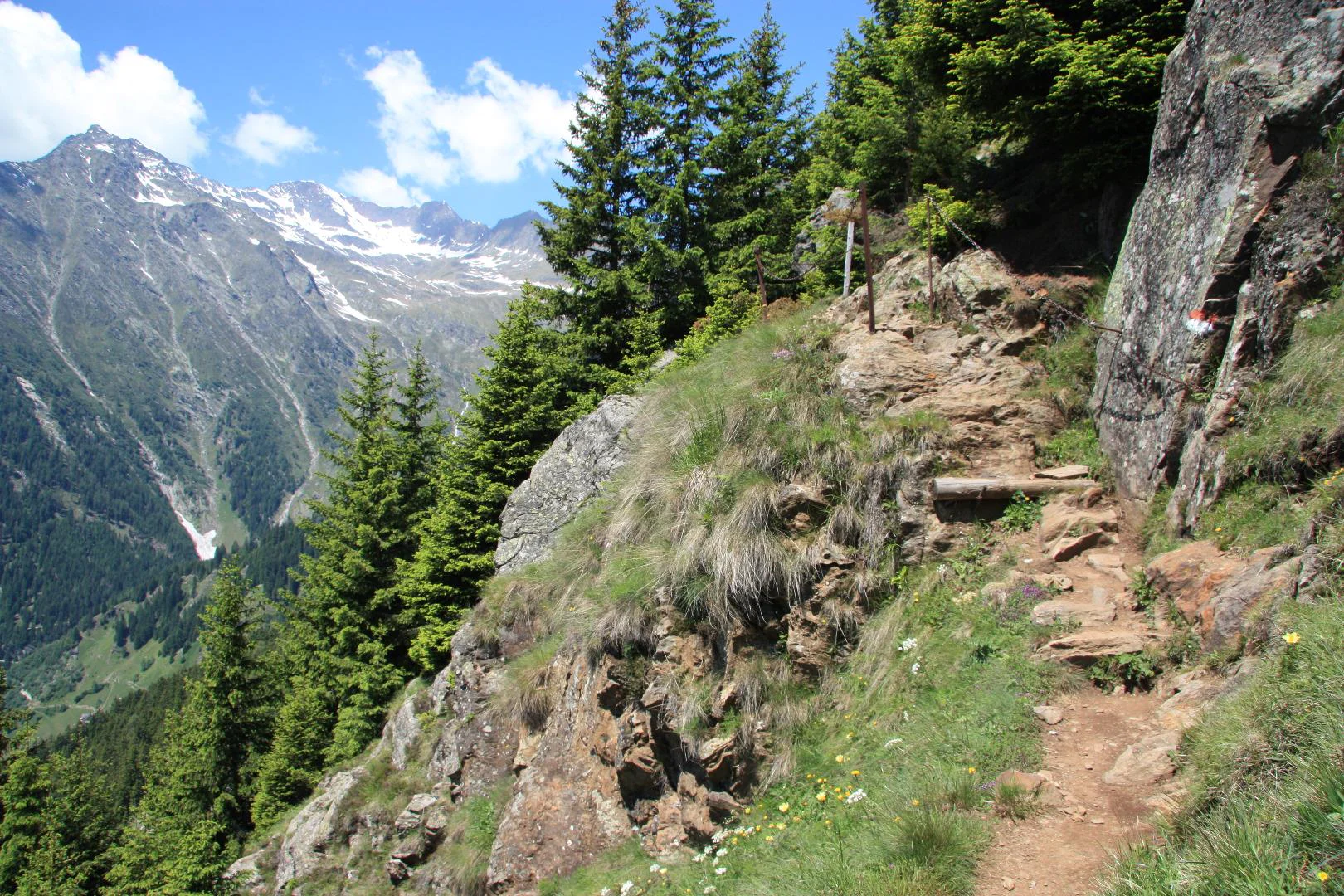 Merano High Mountain Trail Eastwards – from Hohe Wiege up to the Hochganghaus Mountain Hut Partschins/Parcines 3 suedtirol.info
