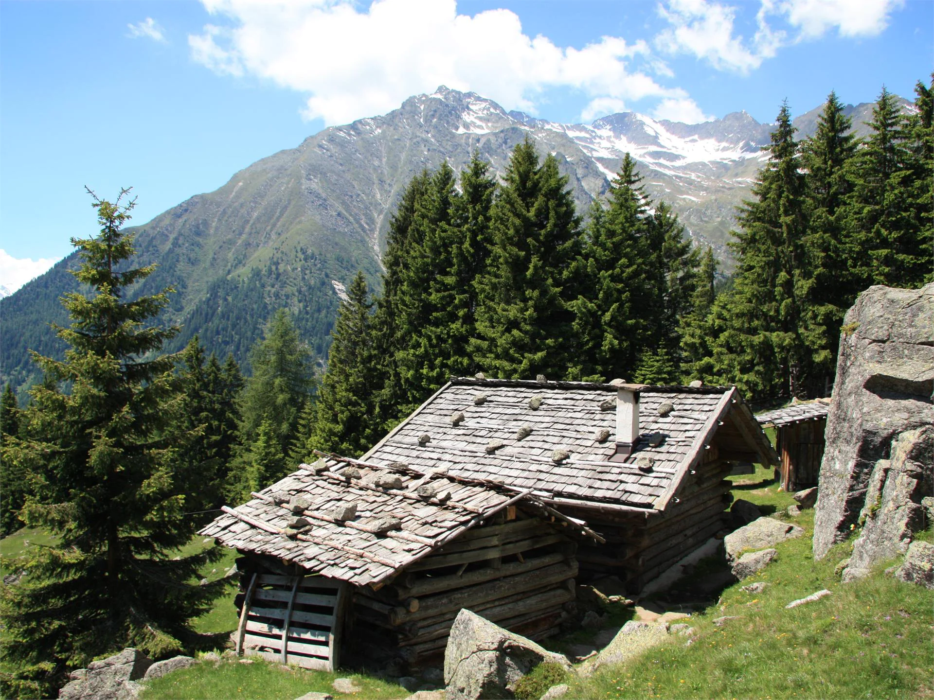 Merano High Mountain Trail Eastwards – from Hohe Wiege up to the Hochganghaus Mountain Hut Partschins/Parcines 5 suedtirol.info