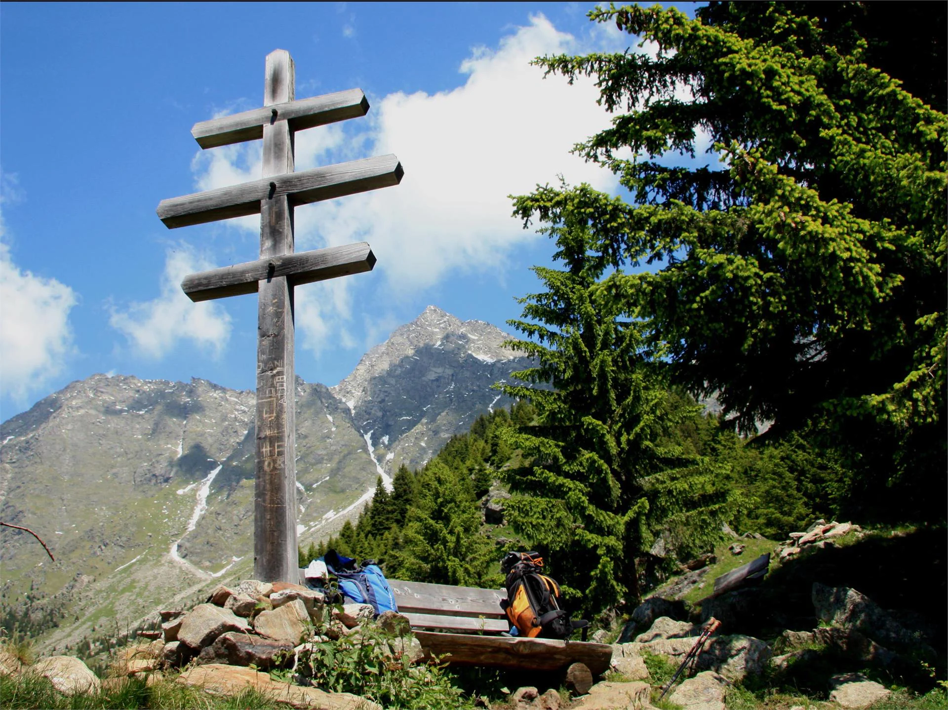 Merano High Mountain Trail Eastwards – from Hohe Wiege up to the Hochganghaus Mountain Hut Partschins/Parcines 6 suedtirol.info