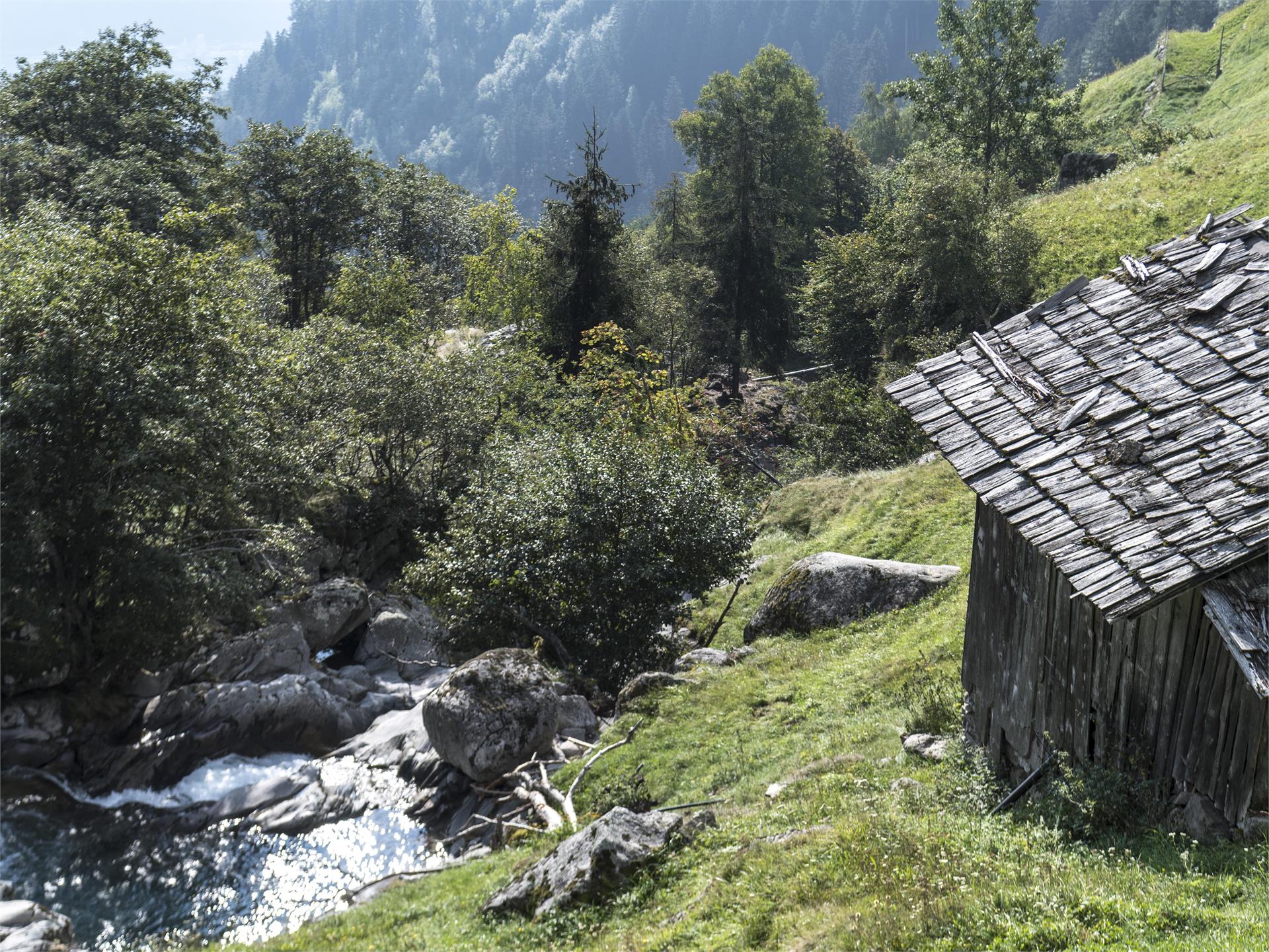 Elisabeth Trail - on the Alpine Hiking Path Waterfall to the Nasereit Hut Partschins/Parcines 9 suedtirol.info