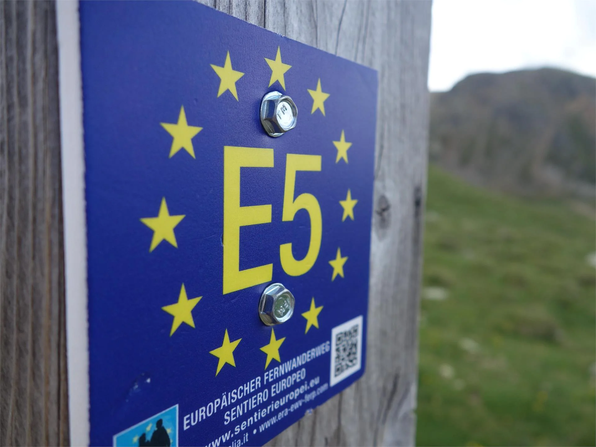 Europäischer Fernwanderweg E5 - Etappe Meran 2000 bis nach Jenesien Hafling 3 suedtirol.info