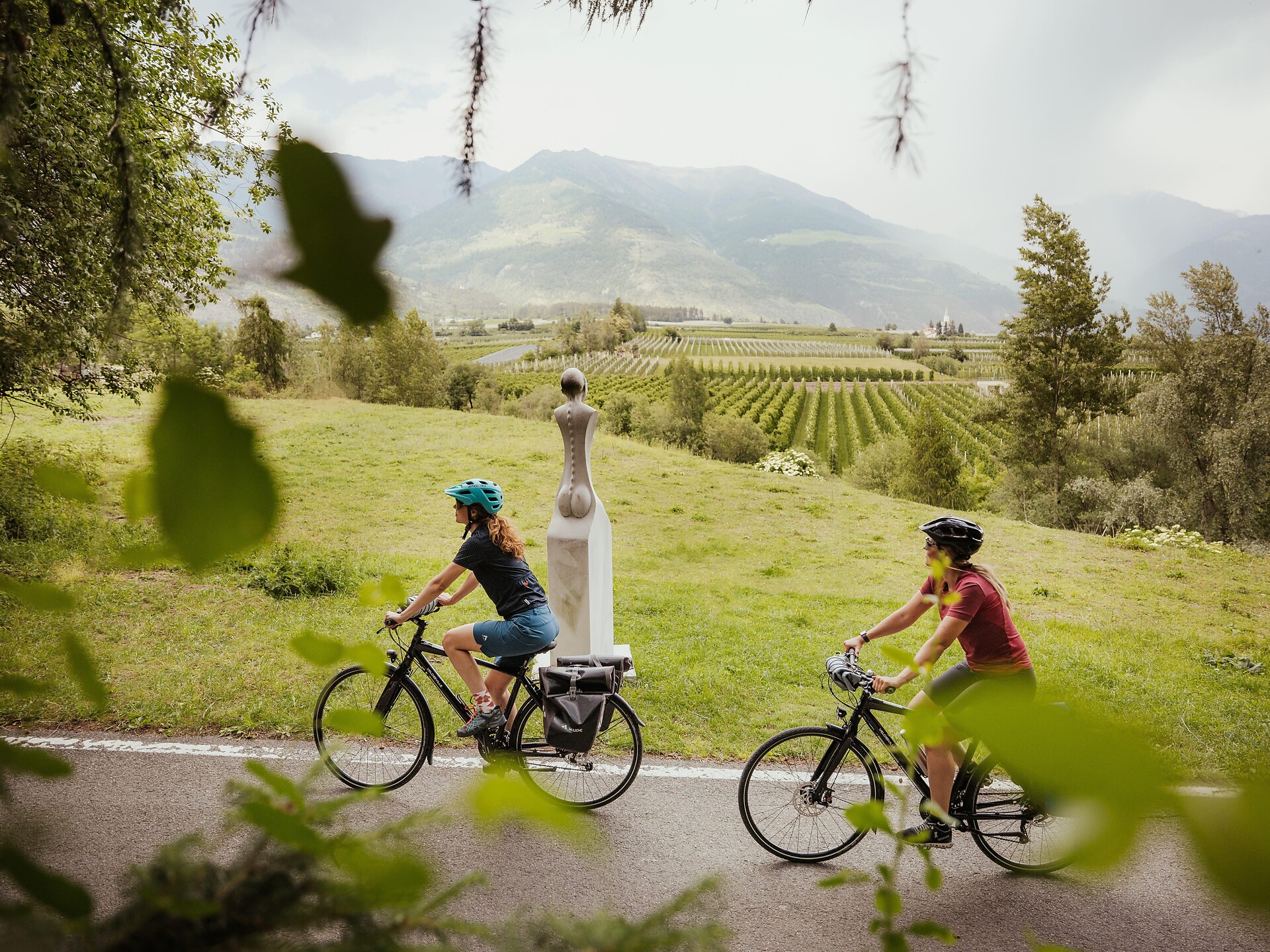 Etschradroute entlang der Via Claudia Augusta Graun im Vinschgau 1 suedtirol.info