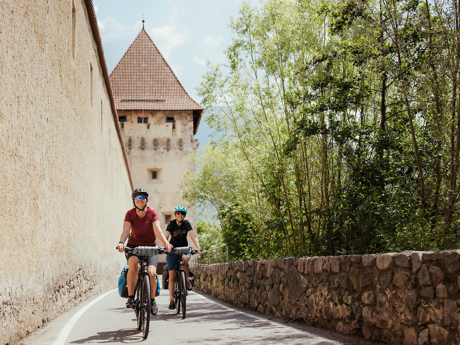 Etschradroute entlang der Via Claudia Augusta Graun im Vinschgau 4 suedtirol.info