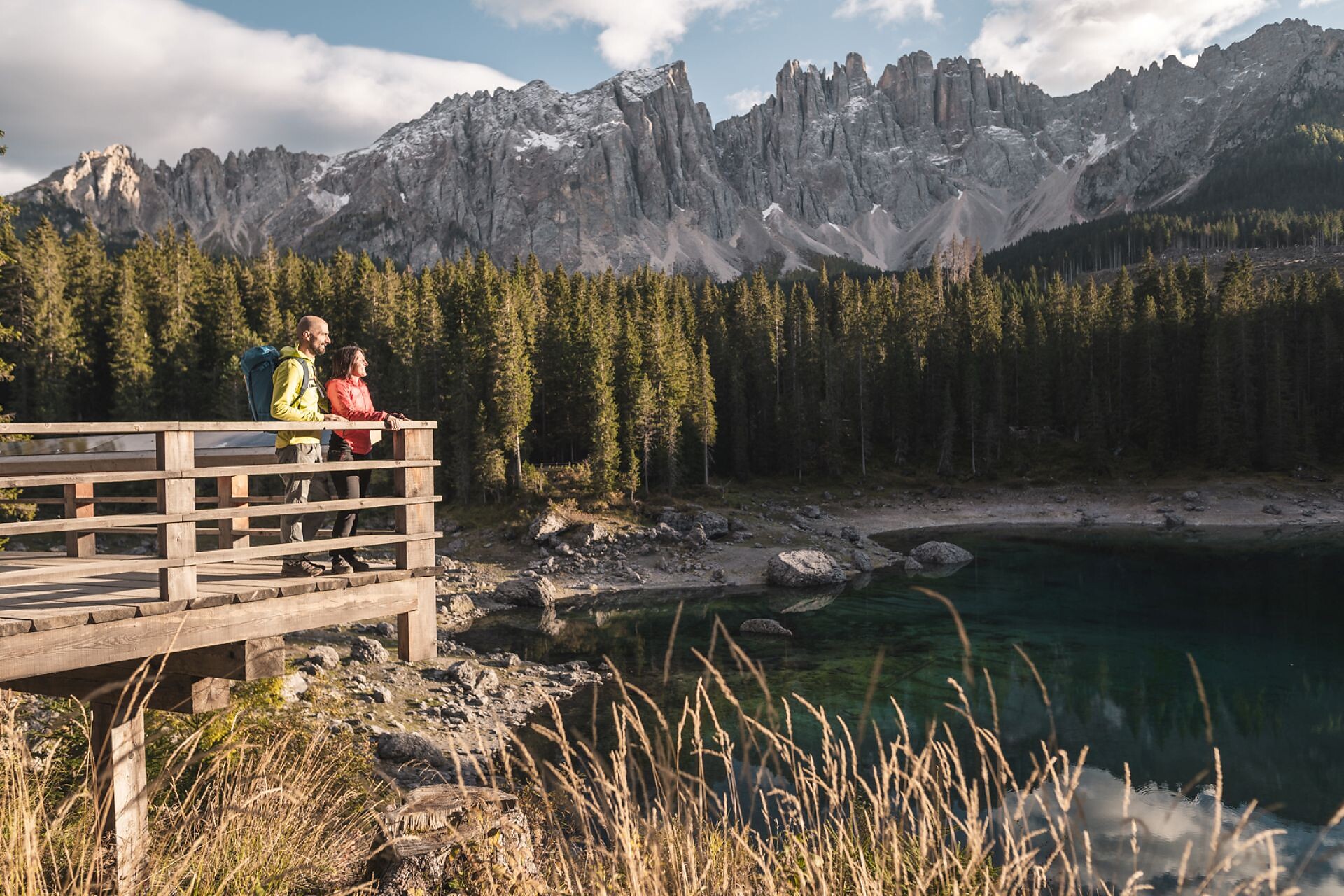 Family walking tour from Lake Carezza to the Stadl Alm hut - Dolomites Region Eggental - #7 - suedtirol.info