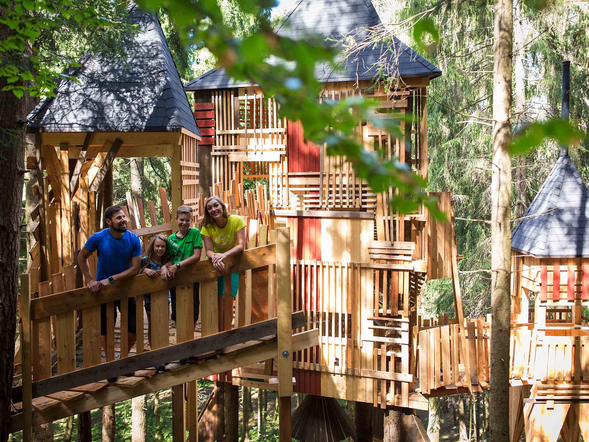 Rocket tree house
