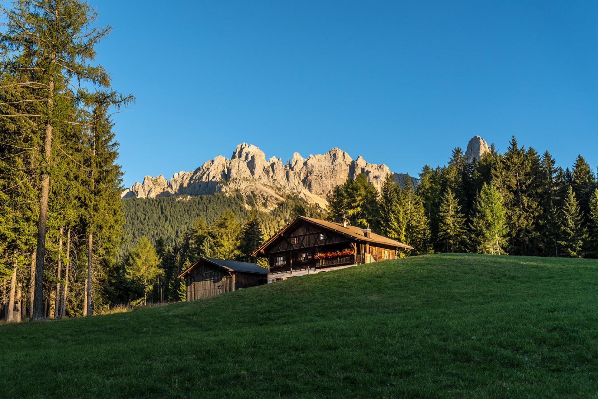 Escursione per famiglie alla Baita Häusler Sam con animali e parco giochi Nova Ponente 1 suedtirol.info