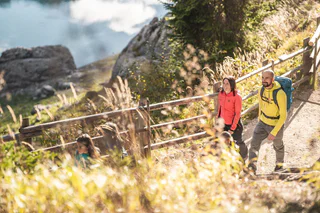 Familienwanderung vom Karer See zum Almgasthaus Häusler Sam - Welschnofen - #5 - suedtirol.info