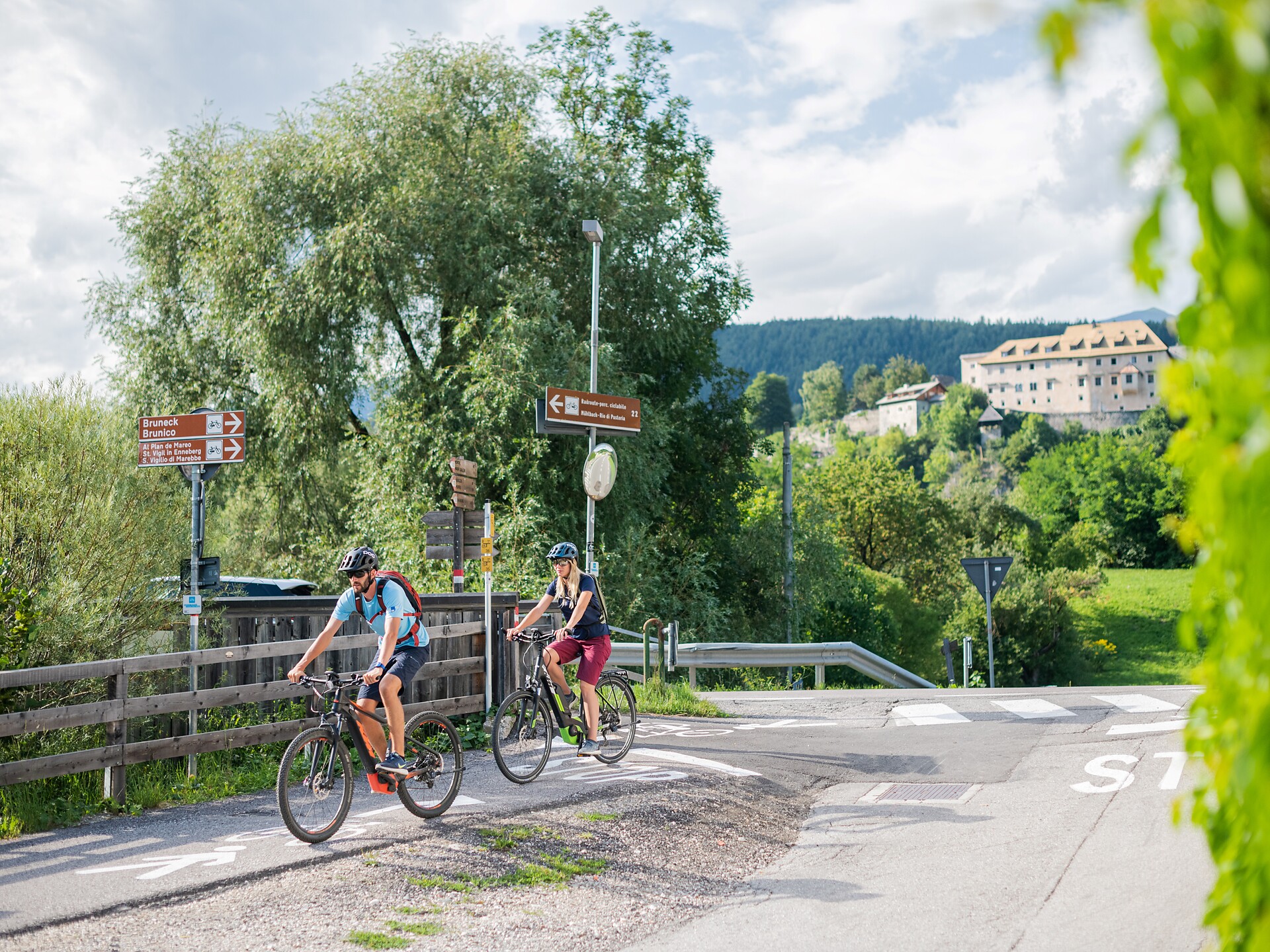 Pustertal Valley Bike Route: Bruneck - Franzenfeste Innichen/San Candido 1 suedtirol.info