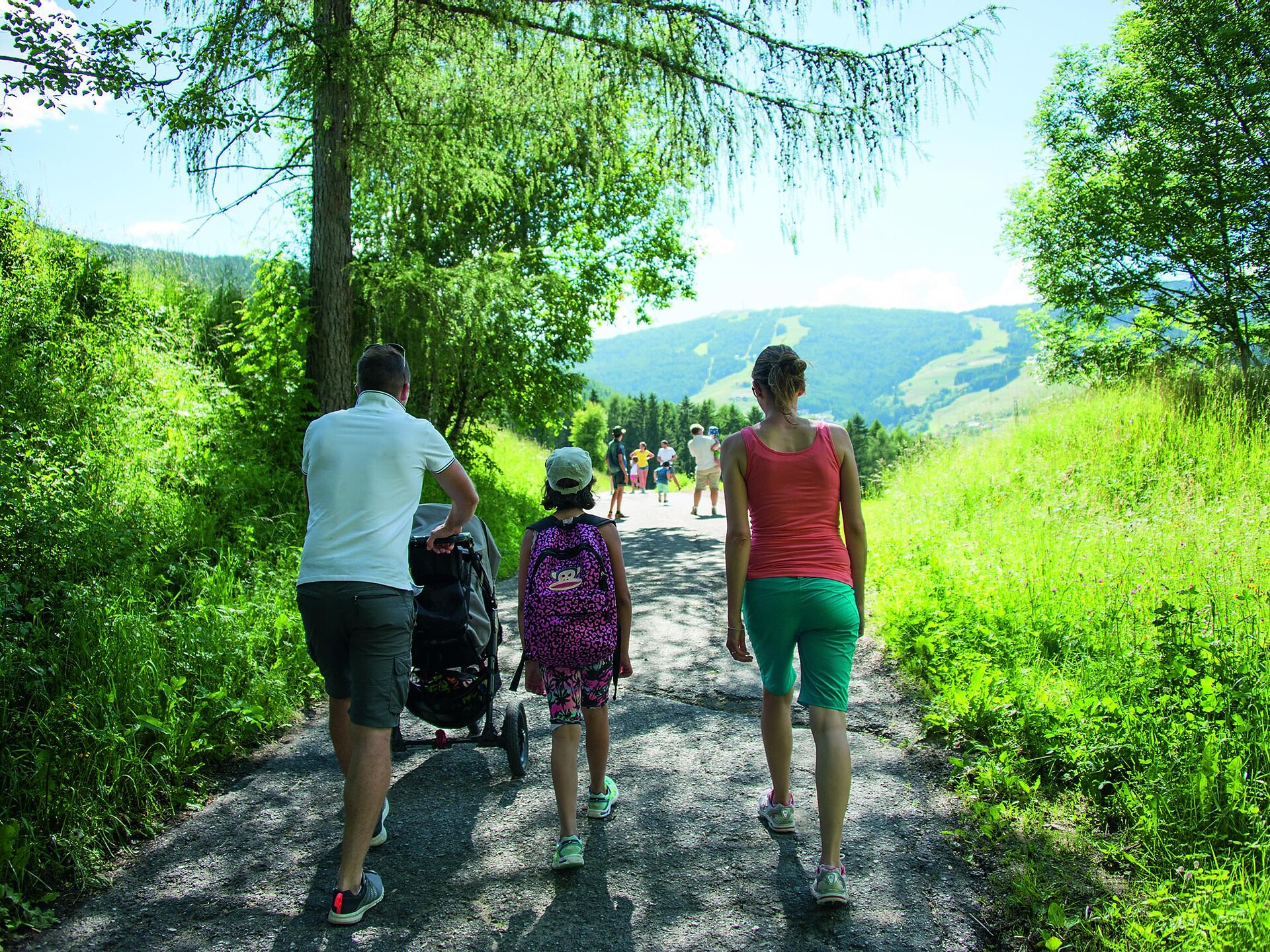 family hike
