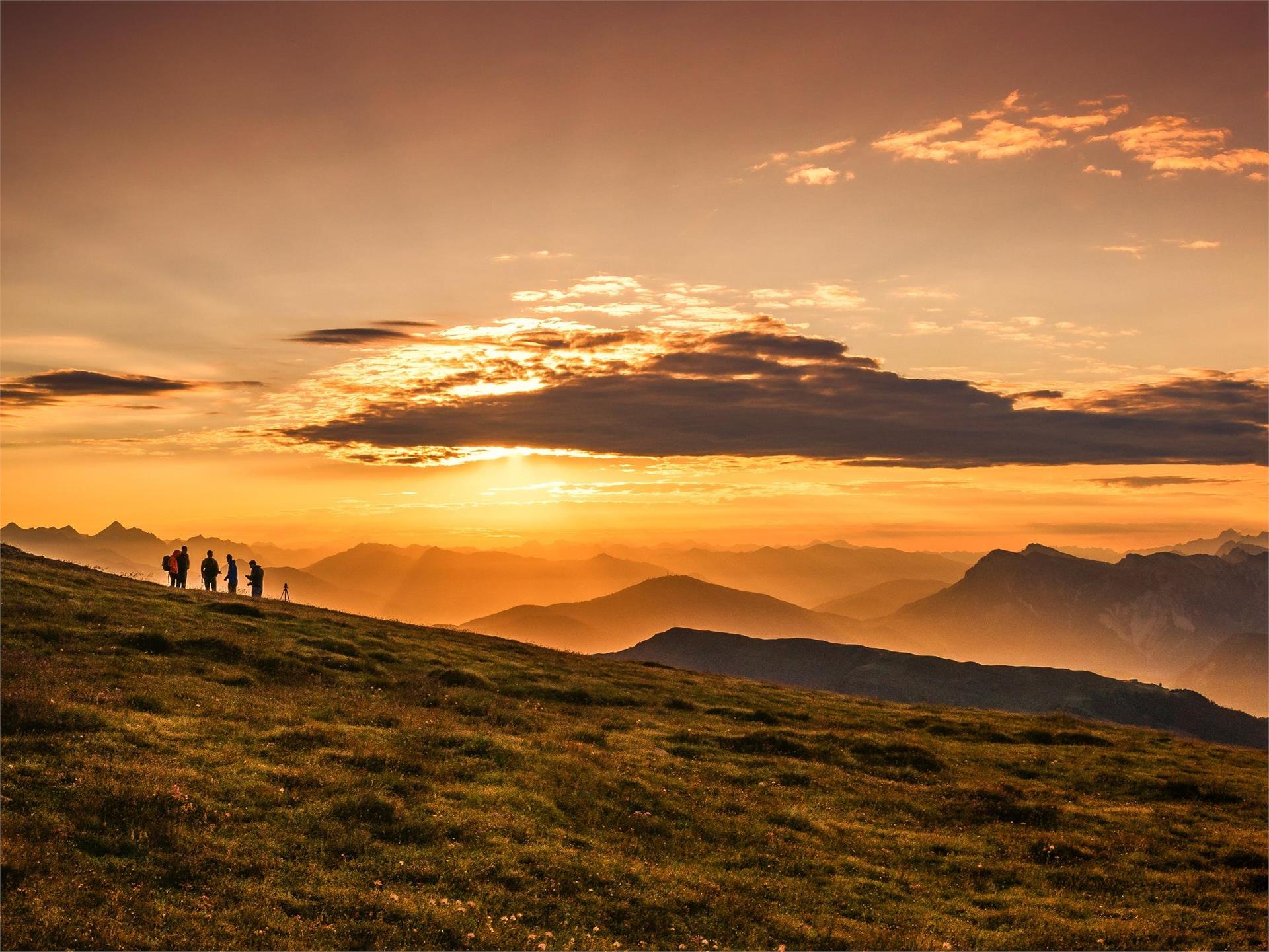 Grande Cinema sulla Plose: Vedere l’alba sul Monte Gabler. Bressanone 2 suedtirol.info