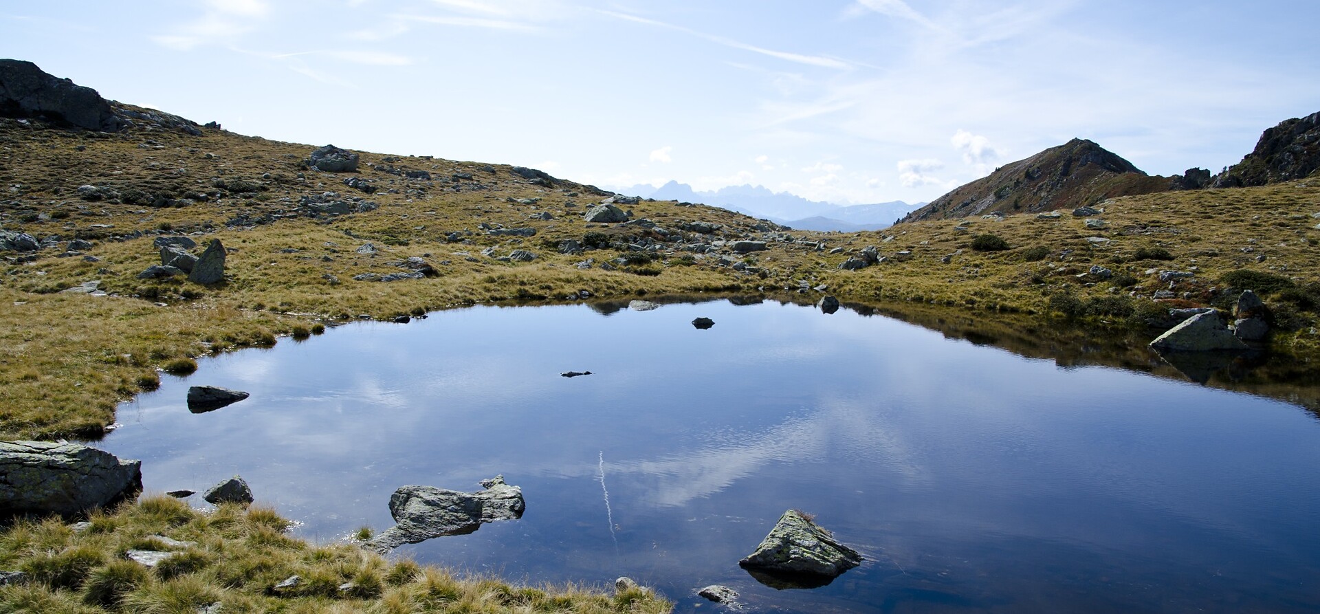 Gipfel und Bergseen am Pfunderer Höhenweg Kiens 1 suedtirol.info