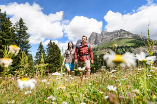 Hike & Bike | Vom Karerpass über Labyrinthsteig nach Obereggen - Welschnofen - #3 - suedtirol.info