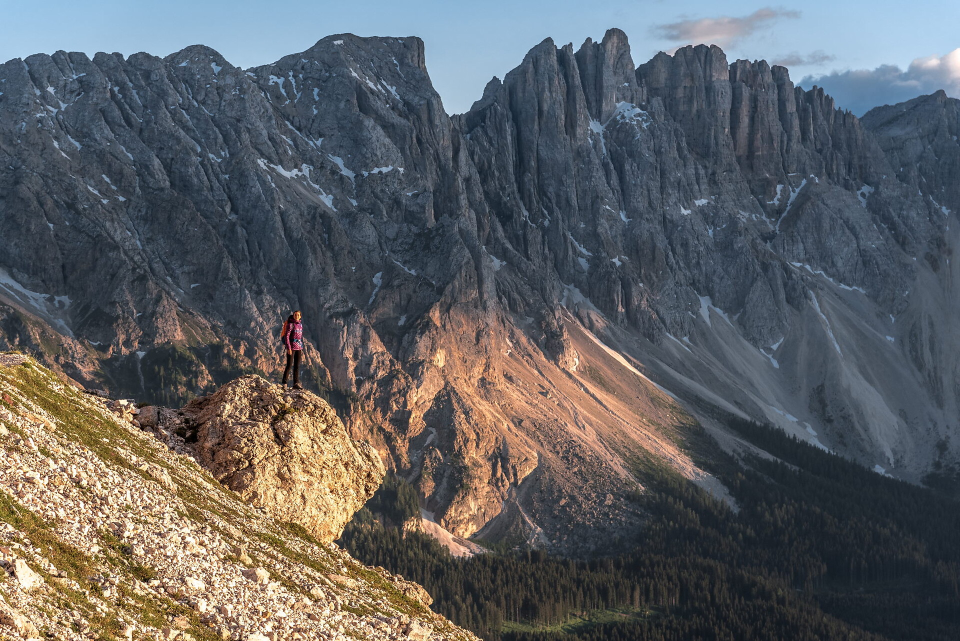 Alpine Ridgeway from the Latemar mountain to the Rosengarten mountain - Dolomites Region Eggental - #5 - suedtirol.info
