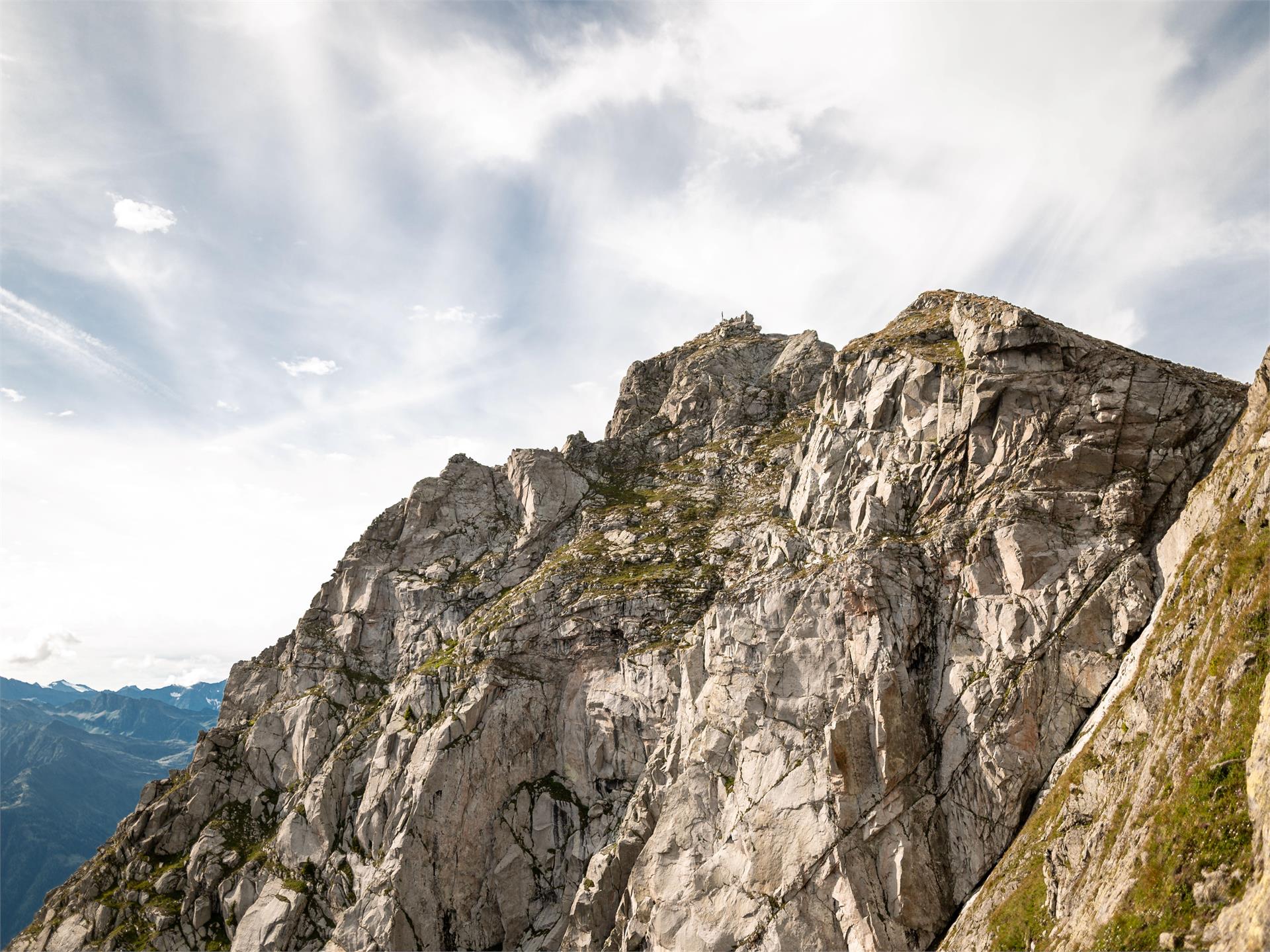 Heini Holzer Klettersteig Ifinger - Zustieg Bergstation Meran 2000 Hafling 8 suedtirol.info