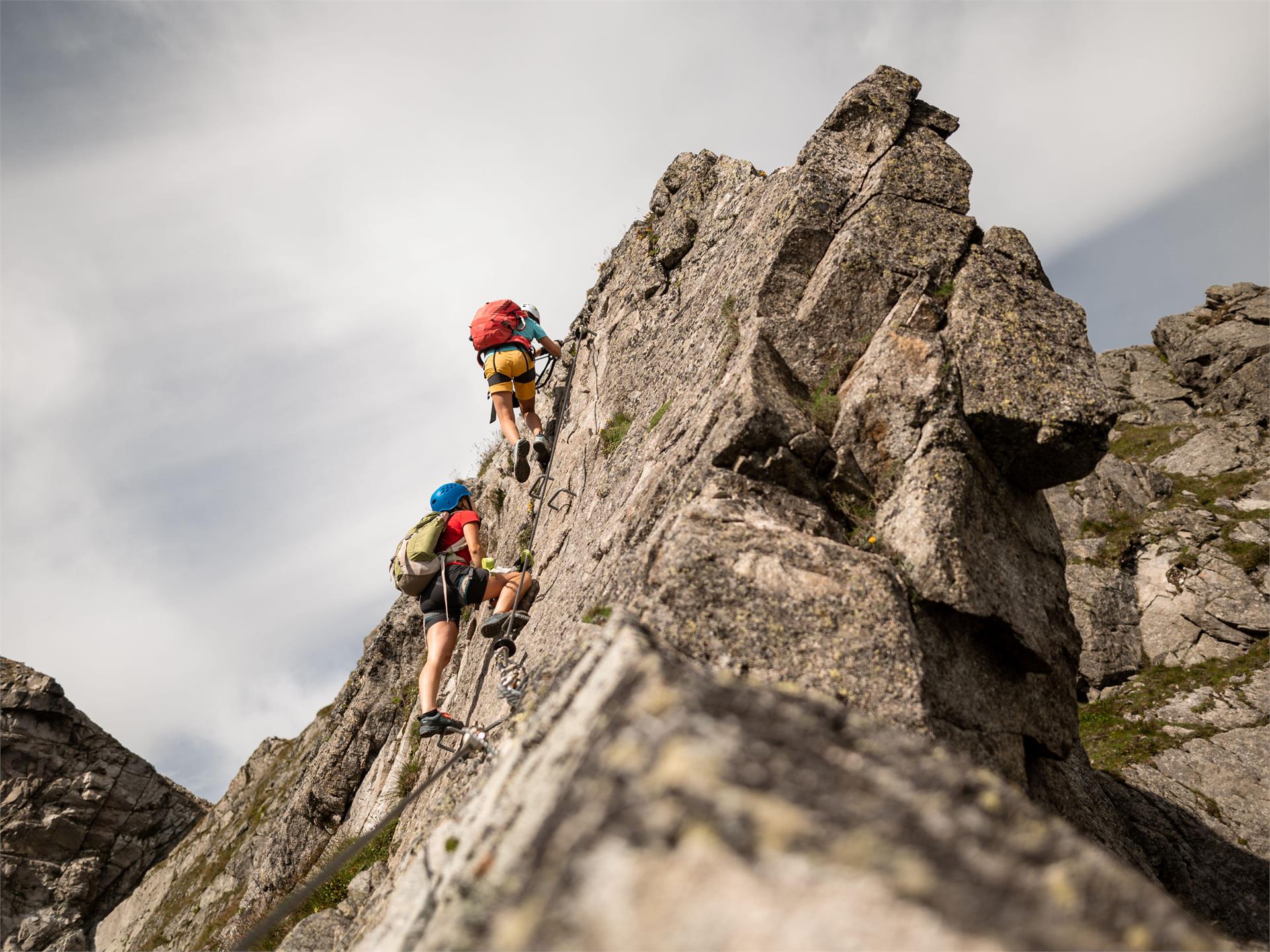 Heini Holzer Klettersteig Ifinger - Zustieg Bergstation Meran 2000 Hafling 7 suedtirol.info
