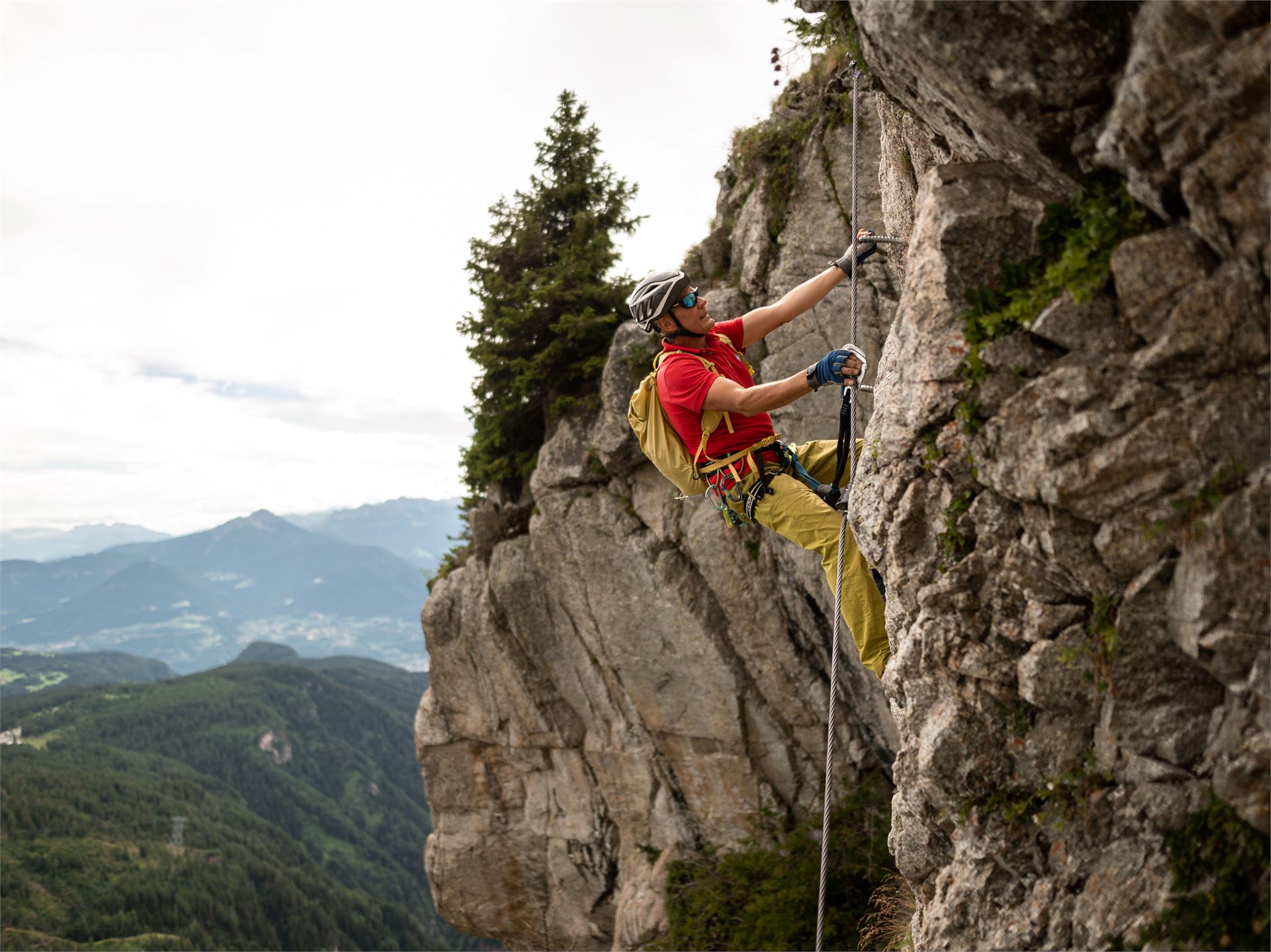 Heini Holzer Klettersteig Ifinger - Zustieg Bergstation Meran 2000 Hafling 2 suedtirol.info