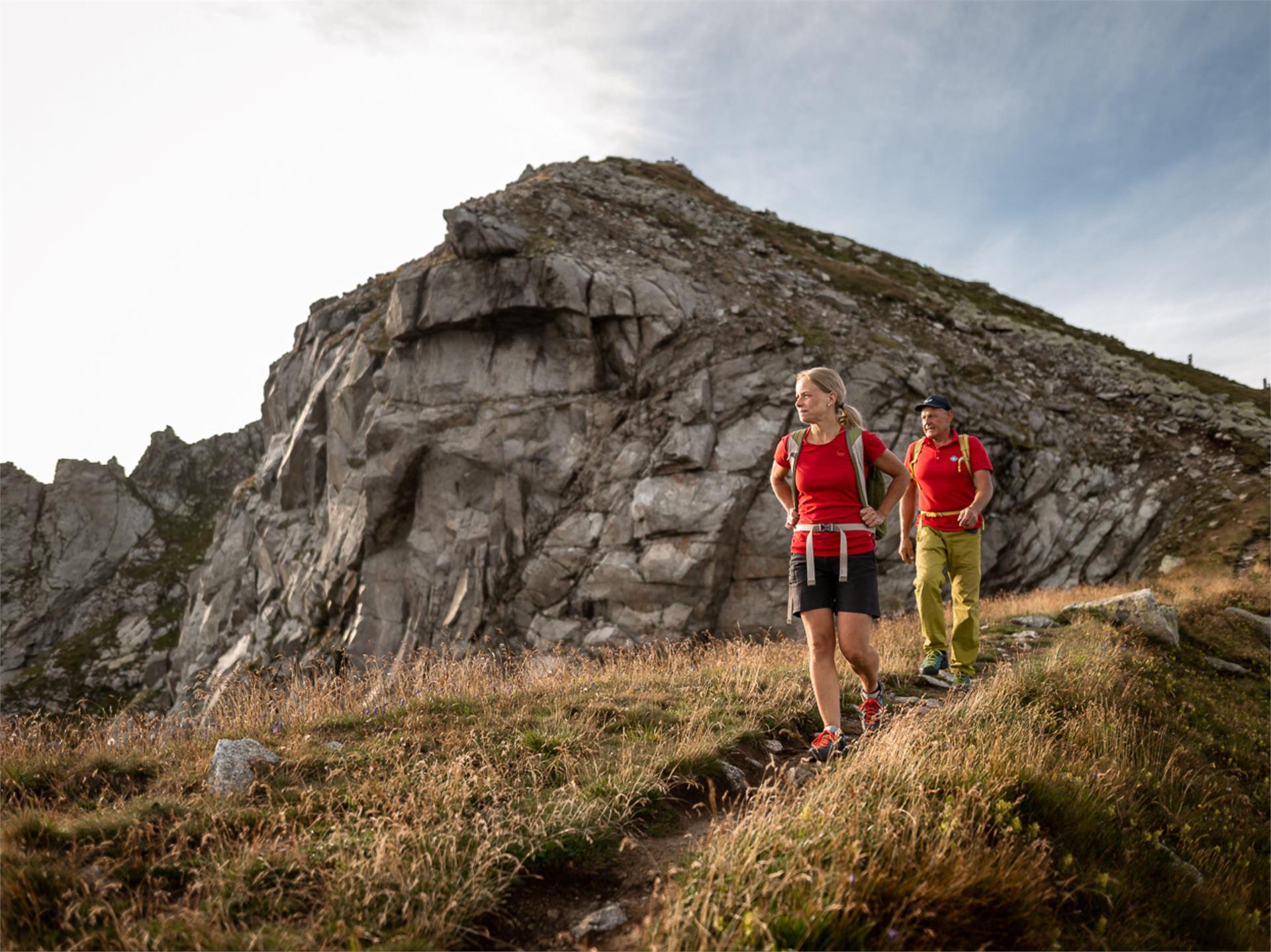 Heini Holzer Klettersteig Ifinger - Zustieg Bergstation Meran 2000 Hafling 10 suedtirol.info