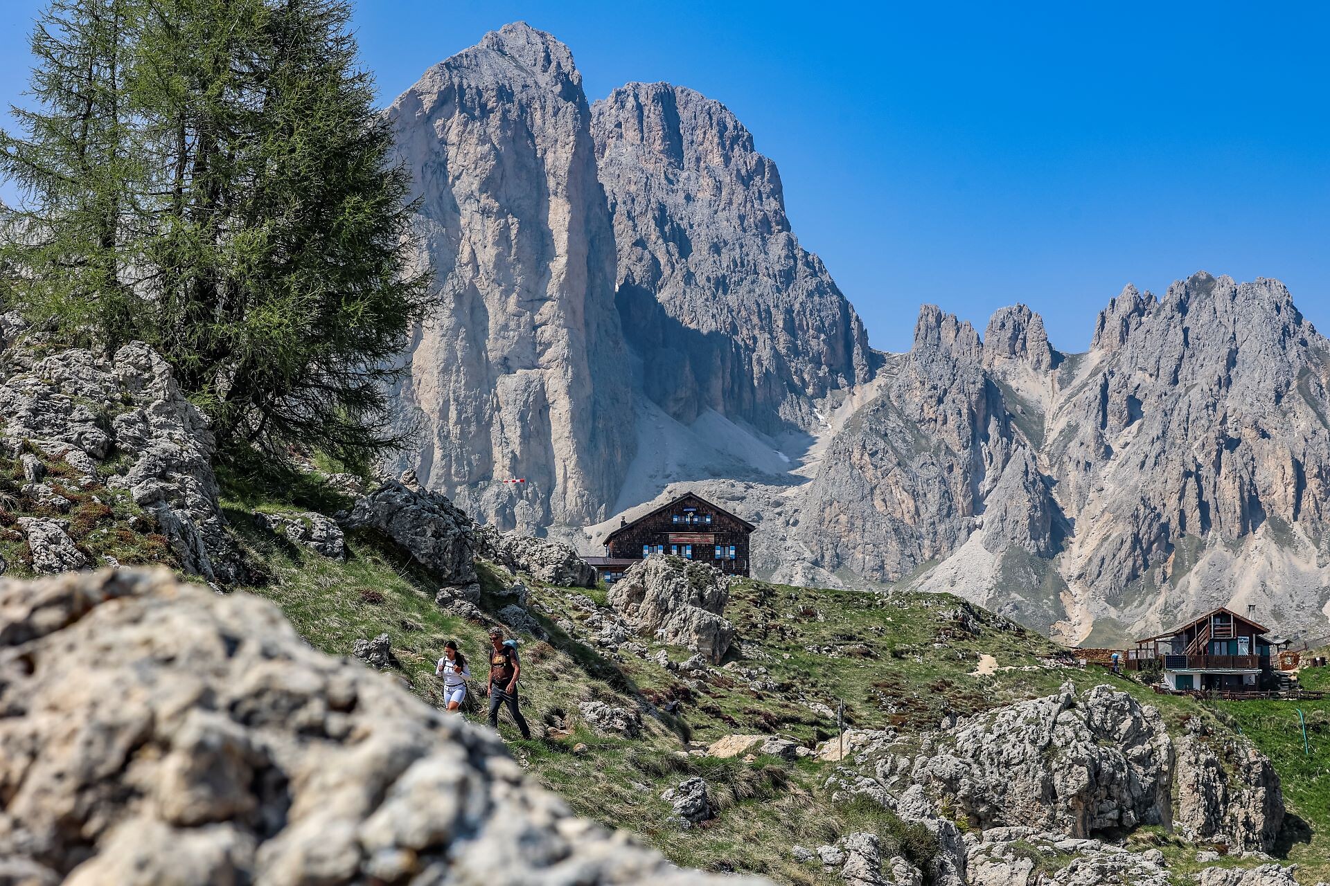 Rotwand and Pederiva hut