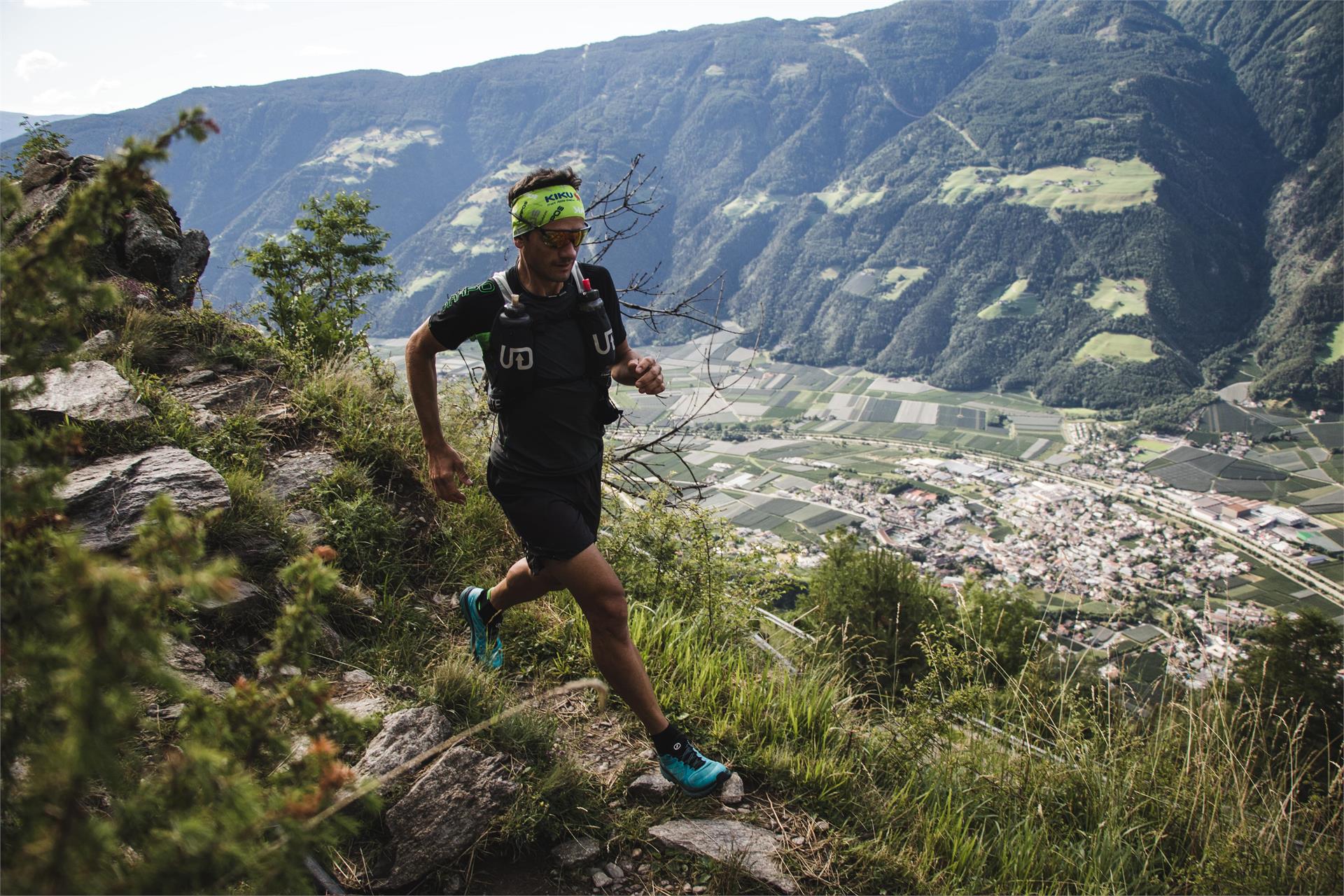 Jogging Strecke - Sky run Naturns 2 suedtirol.info