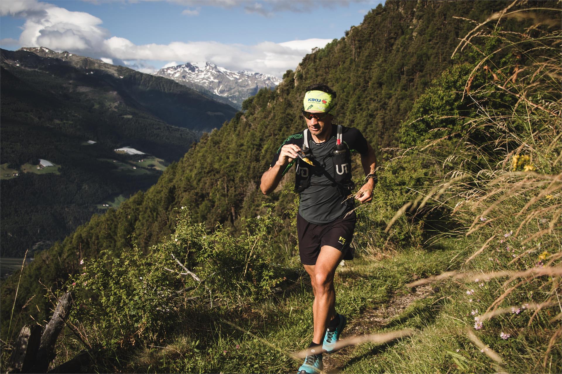Jogging Strecke - Sky run Naturns 3 suedtirol.info