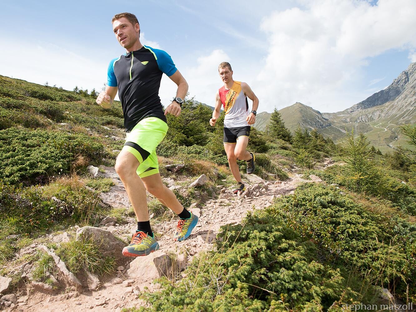 Trailrunning at Hafling, Vöran, Meran 2000, South Tyrol/Südtirol