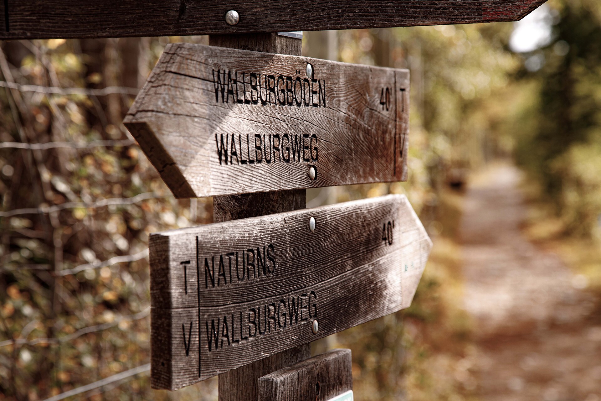 Un luogo energetico: Wallburgboden Naturno 4 suedtirol.info