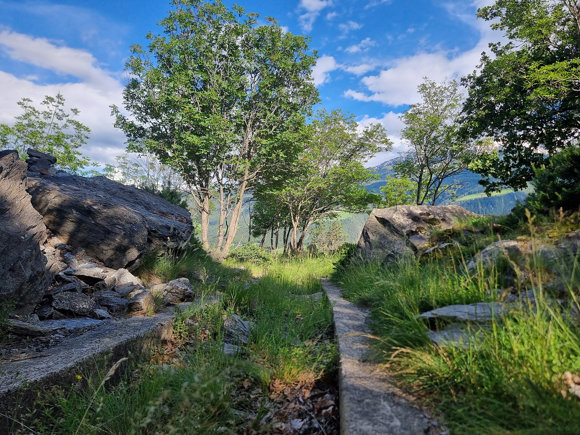 Un luogo energetico: Wallburgboden Naturno 1 suedtirol.info