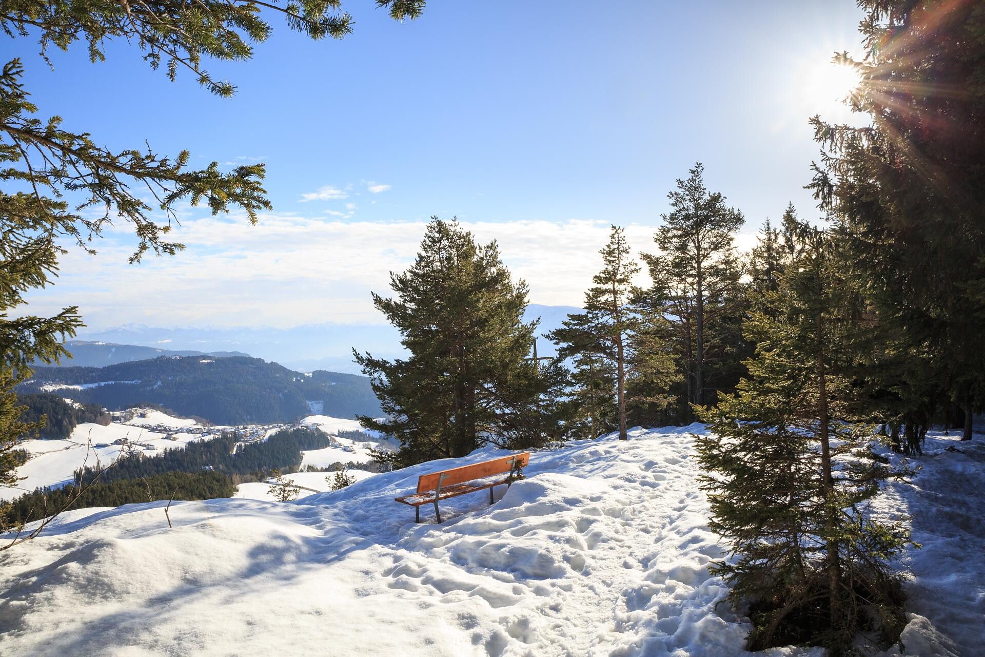 Vista meravigliosa sulla strada per Knottnkino