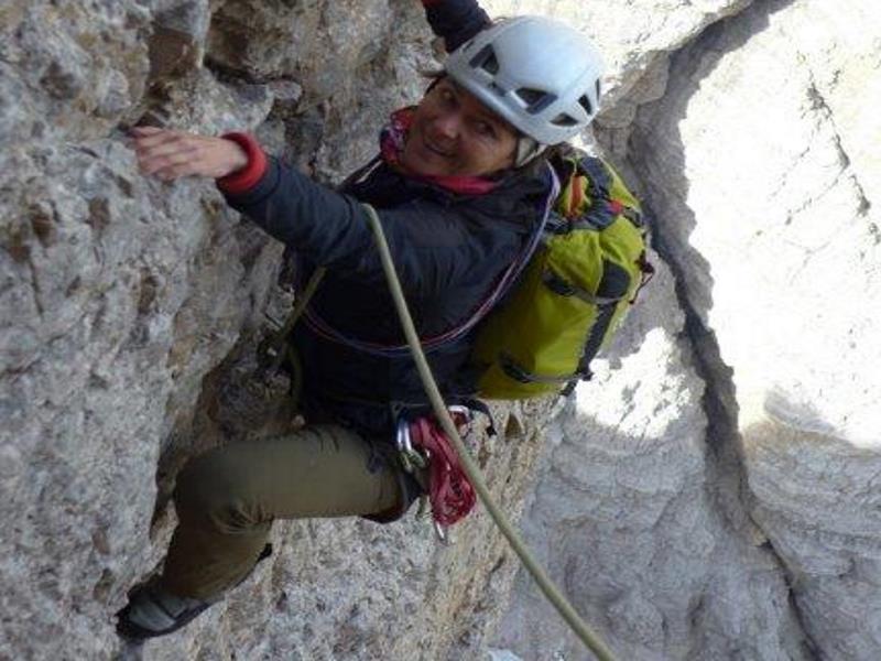 Klettertour: Große Zinne Westwand - Dülfer V+ Sexten 1 suedtirol.info
