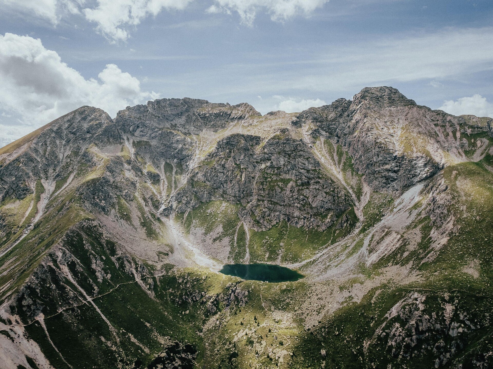 Kratzberger See Lake at Meran 2000