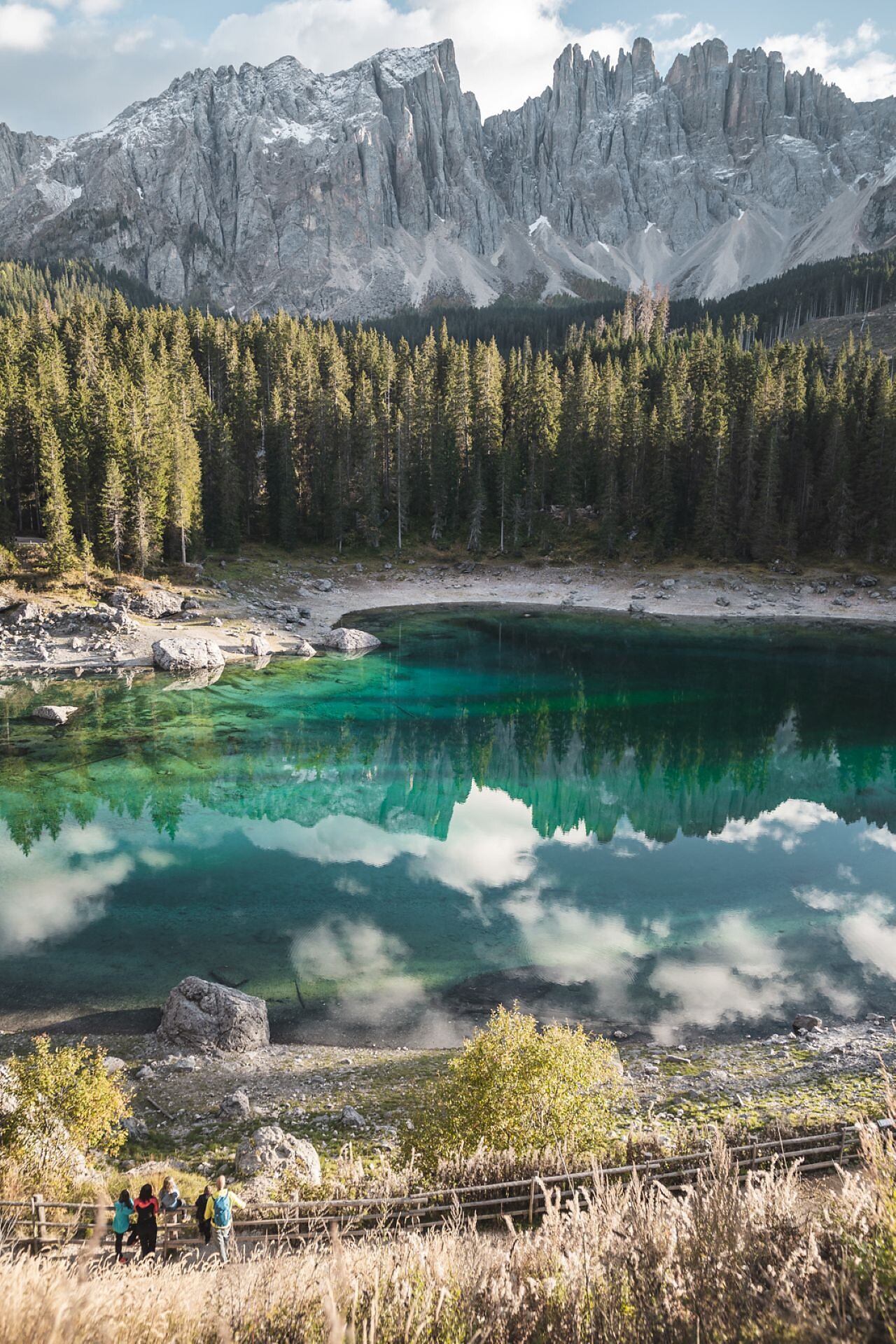 Short round at Lake Carezza - Dolomites Region Eggental - #4 - suedtirol.info