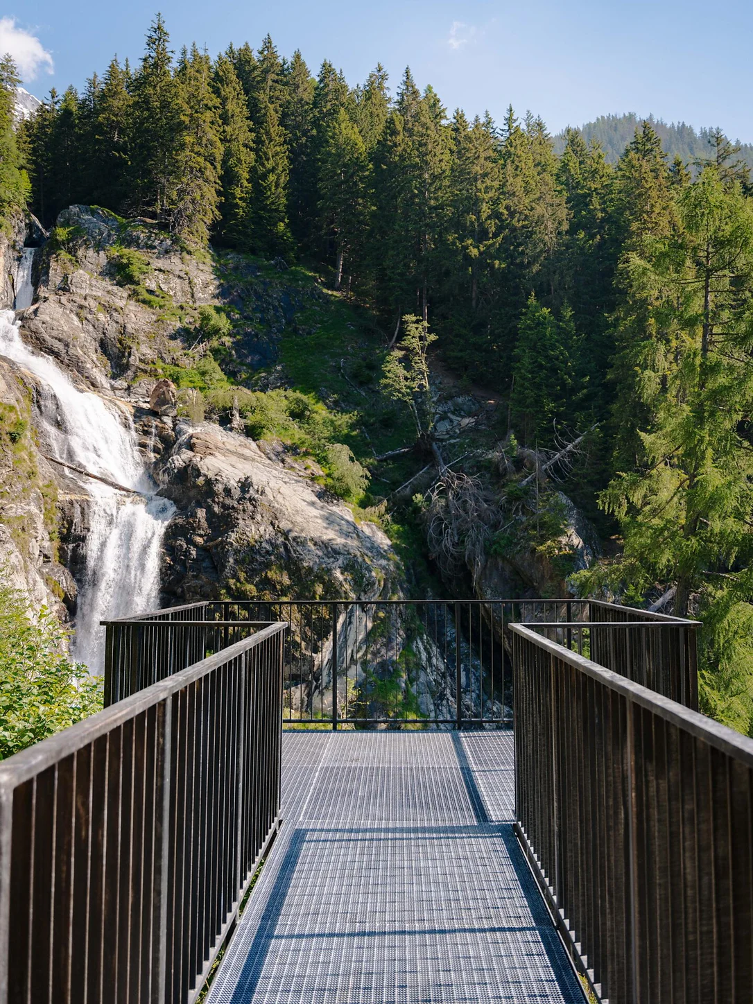 Hike to the Klammbach Waterfall