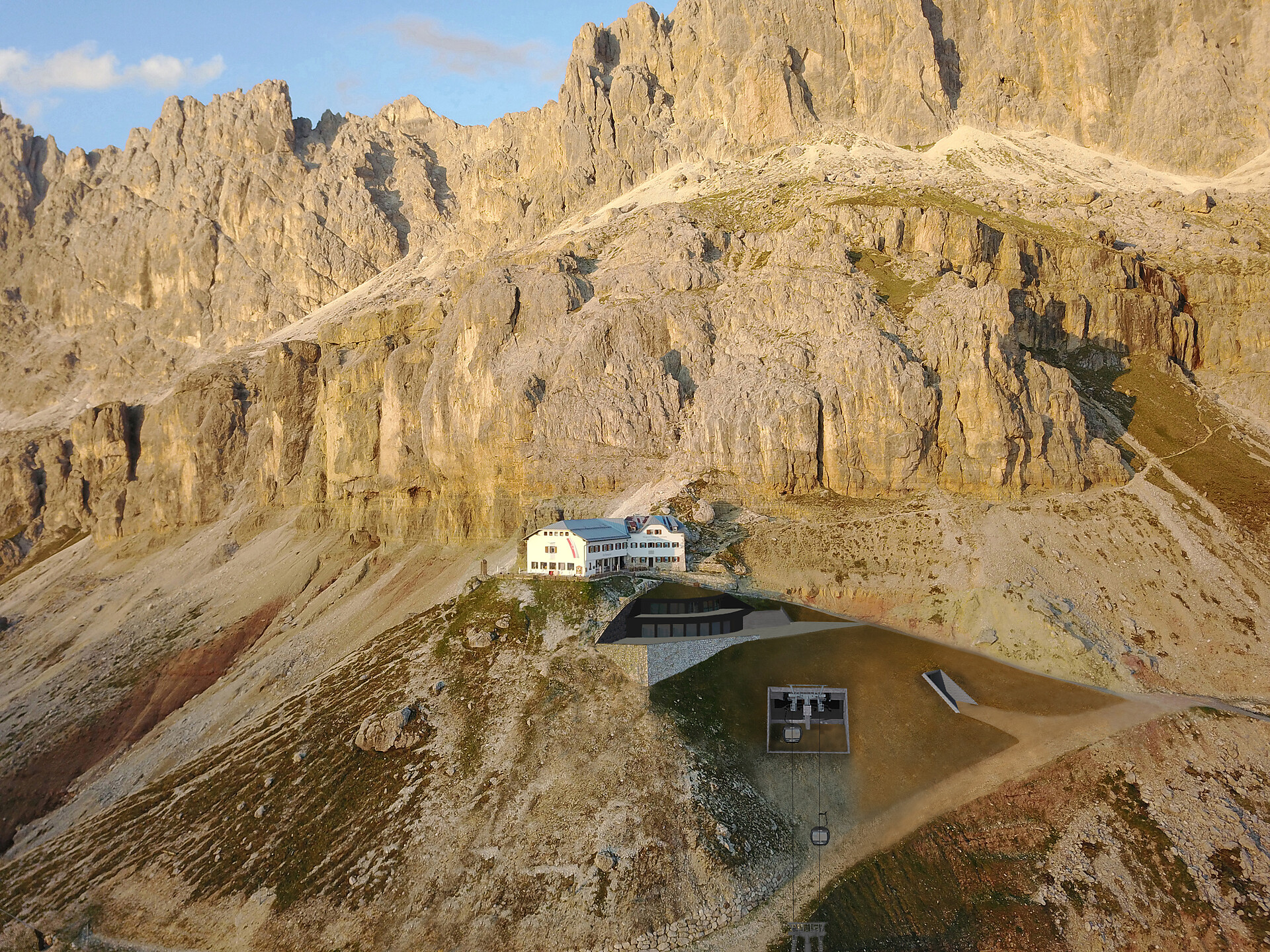 Kabinenbahn Laurin 1 and 2