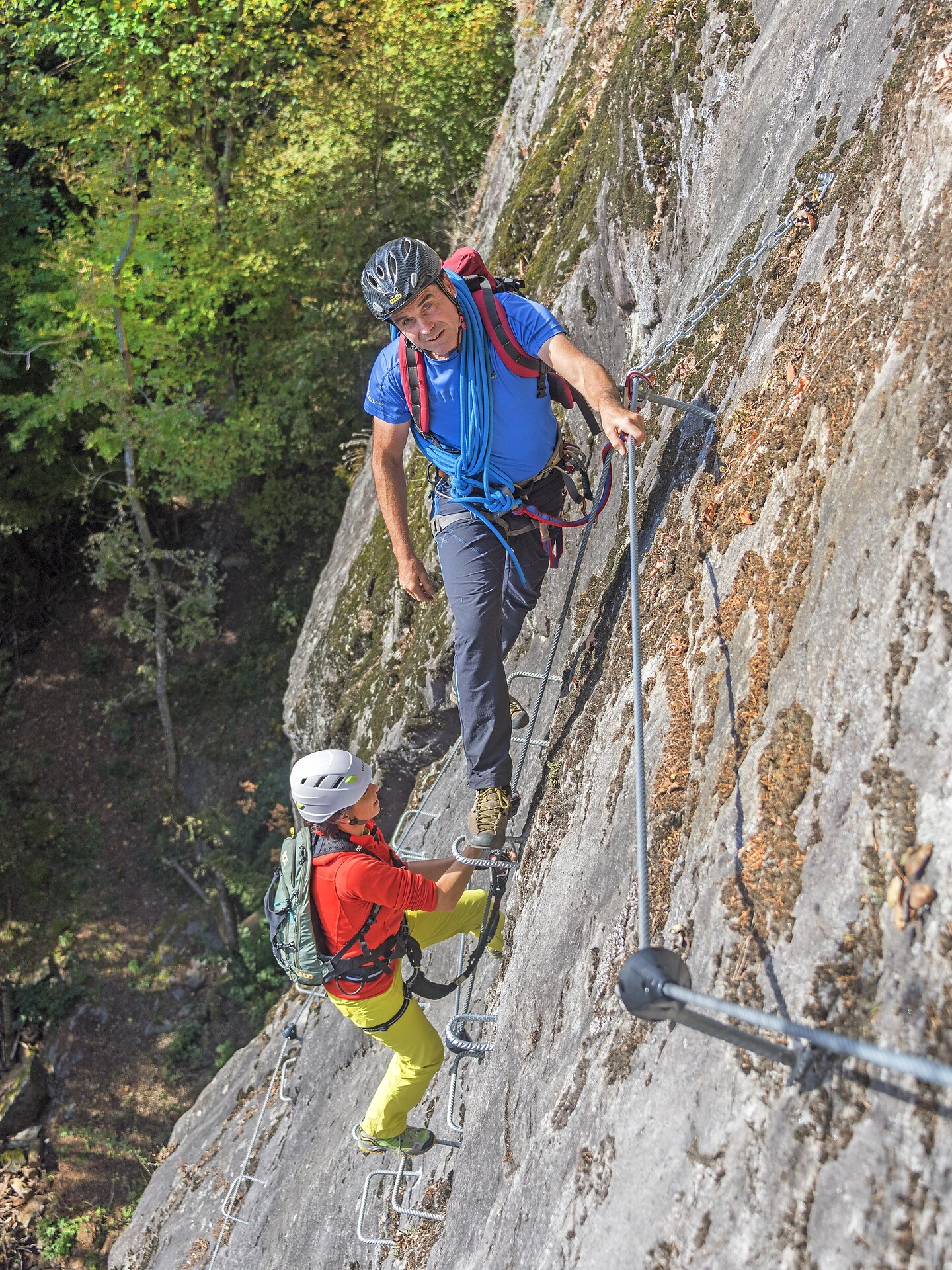 Ferrata "Stuller Wasserfall"